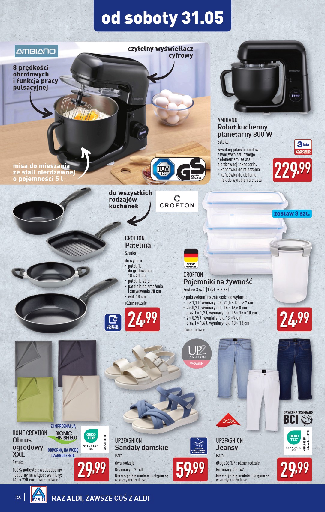 aldi - ALDI gazetka ważna od 26.05. - 31.05. - page: 36