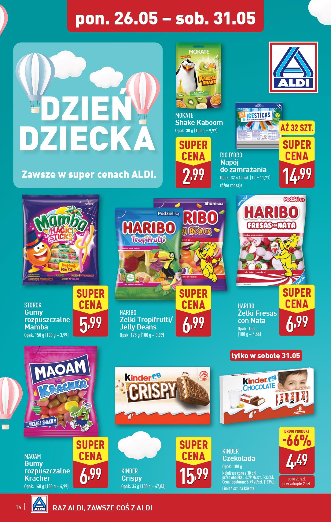 aldi - ALDI gazetka ważna od 26.05. - 31.05. - page: 16