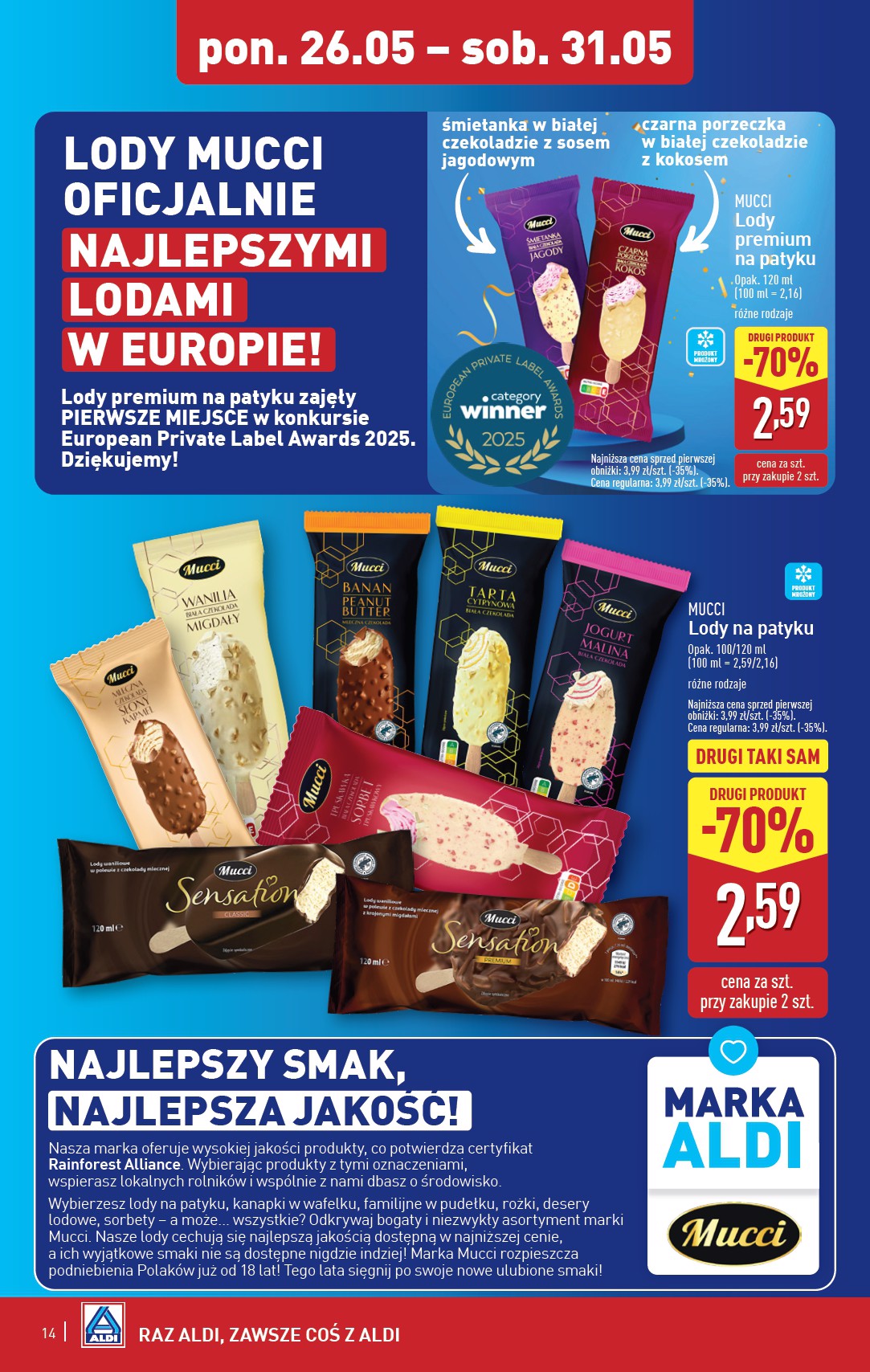 aldi - ALDI gazetka ważna od 26.05. - 31.05. - page: 14
