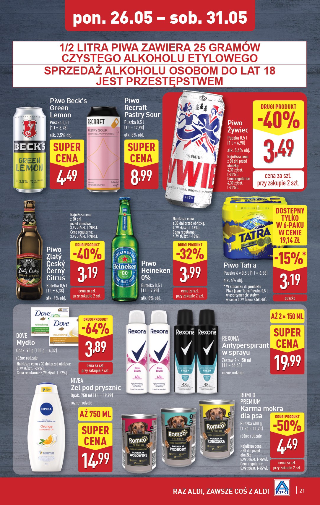 aldi - ALDI gazetka ważna od 26.05. - 31.05. - page: 21
