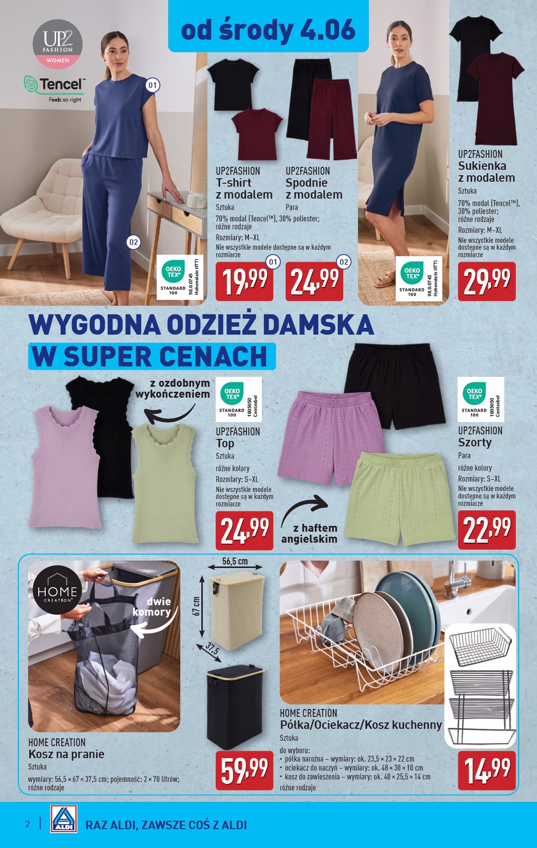 aldi - ALDI - Artykuły przemysłowe i tekstylia gazetka ważna od 04.06. - 07.06. - page: 2