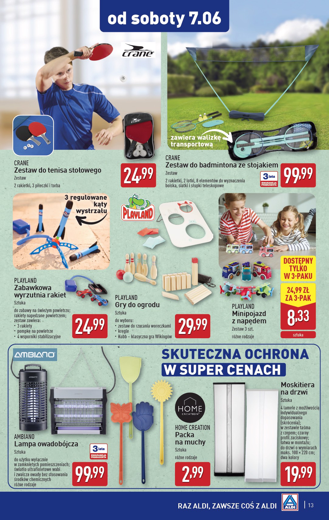 aldi - ALDI - Artykuły przemysłowe i tekstylia gazetka ważna od 04.06. - 07.06. - page: 13