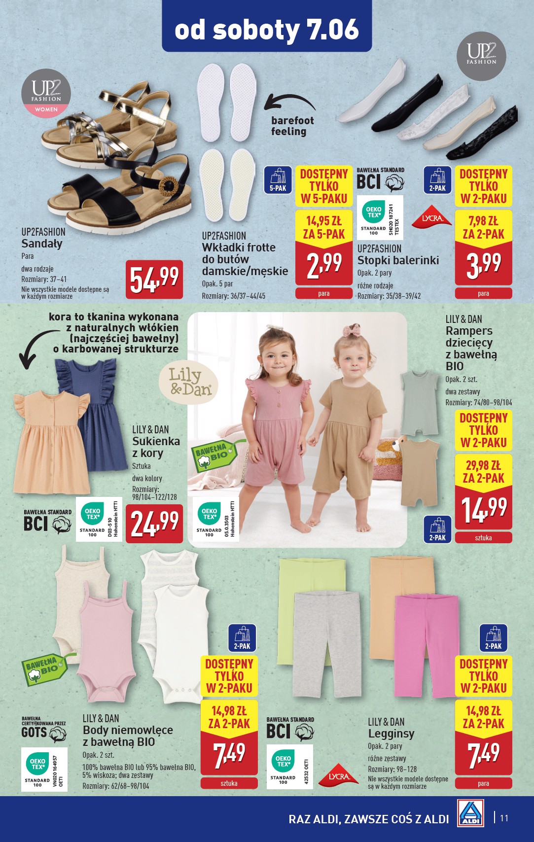 aldi - ALDI - Artykuły przemysłowe i tekstylia gazetka ważna od 04.06. - 07.06. - page: 11