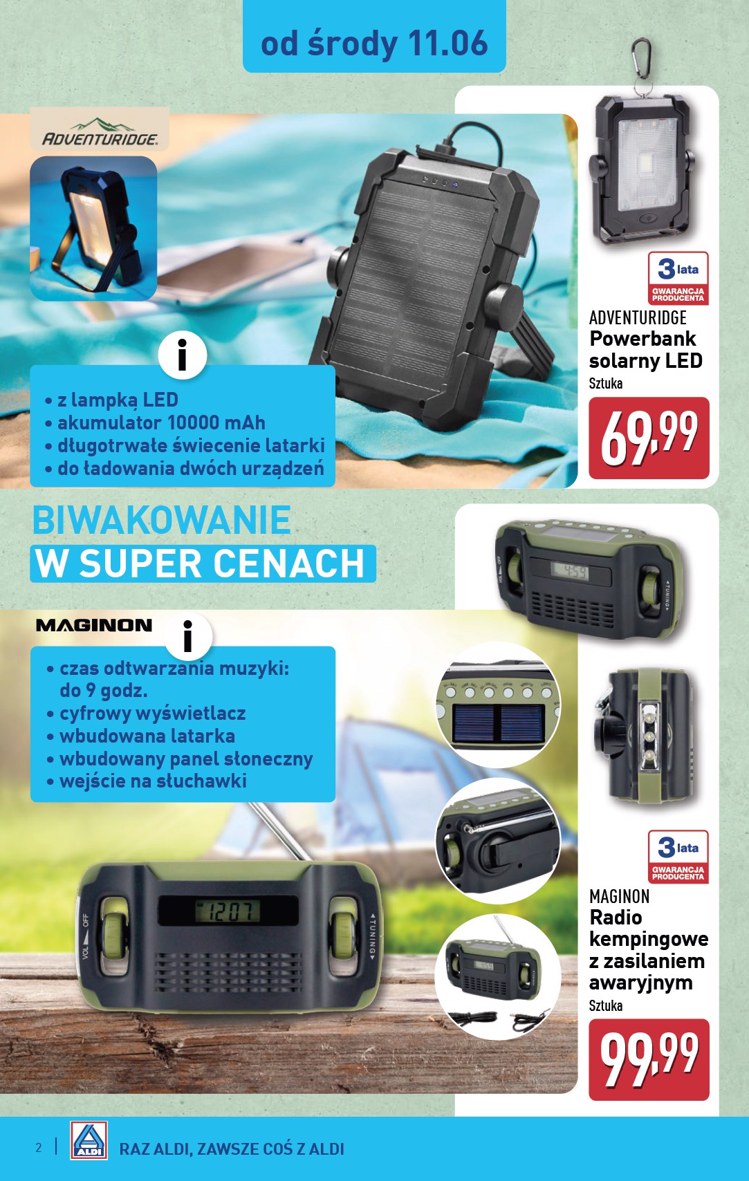 aldi - Gazetka ALDI - Artykuły przemysłowe i tekstylia ważna od 11.06. - 14.06. - page: 2