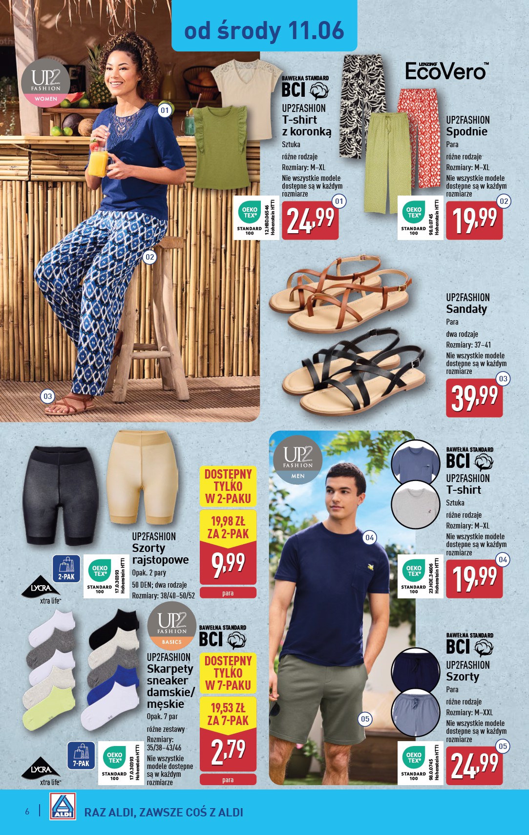 aldi - Gazetka ALDI - Artykuły przemysłowe i tekstylia ważna od 11.06. - 14.06. - page: 6