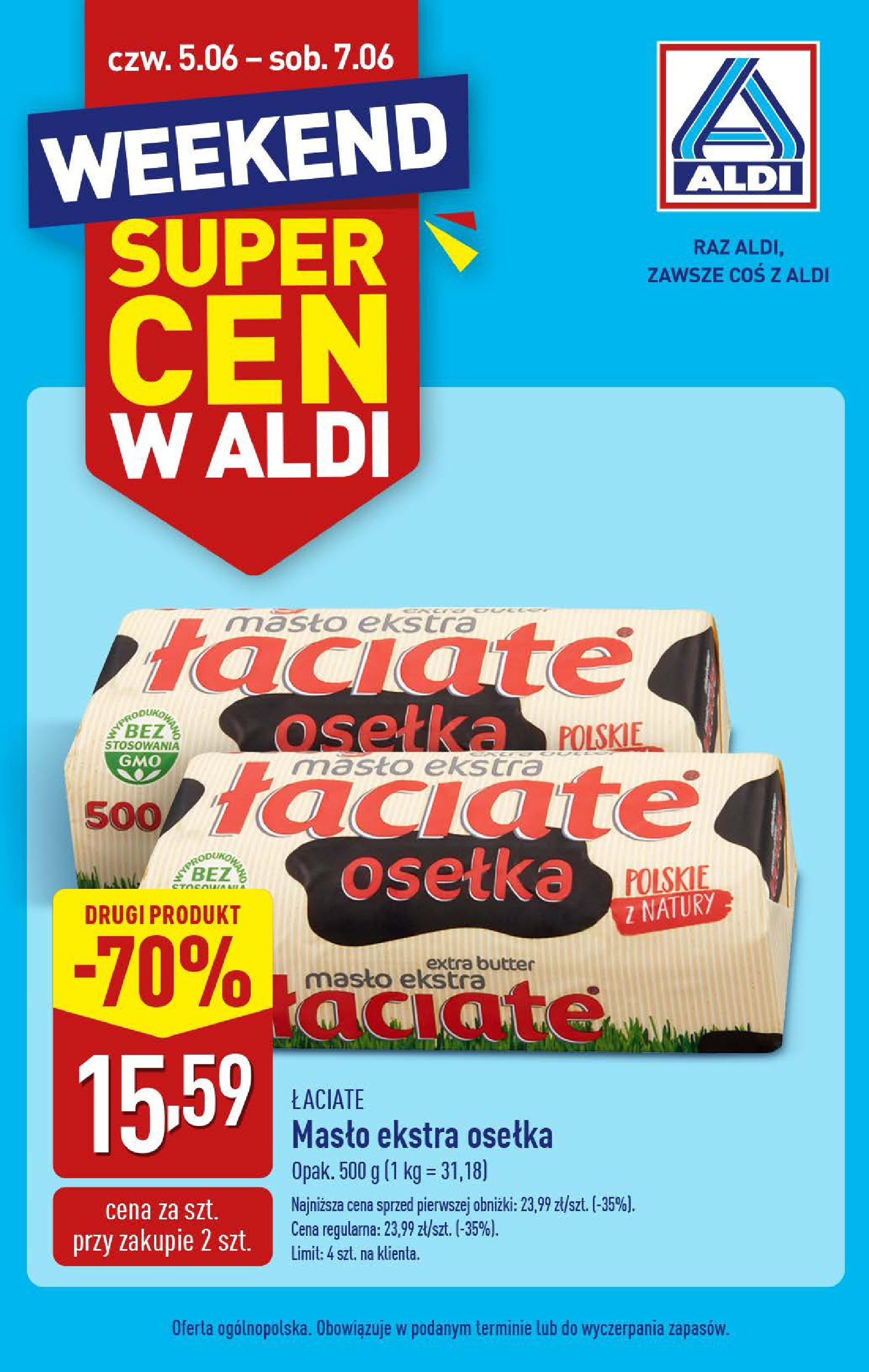 aldi - Gazetka ALDI - Od Czwartku ważna od 05.06. - 07.06.