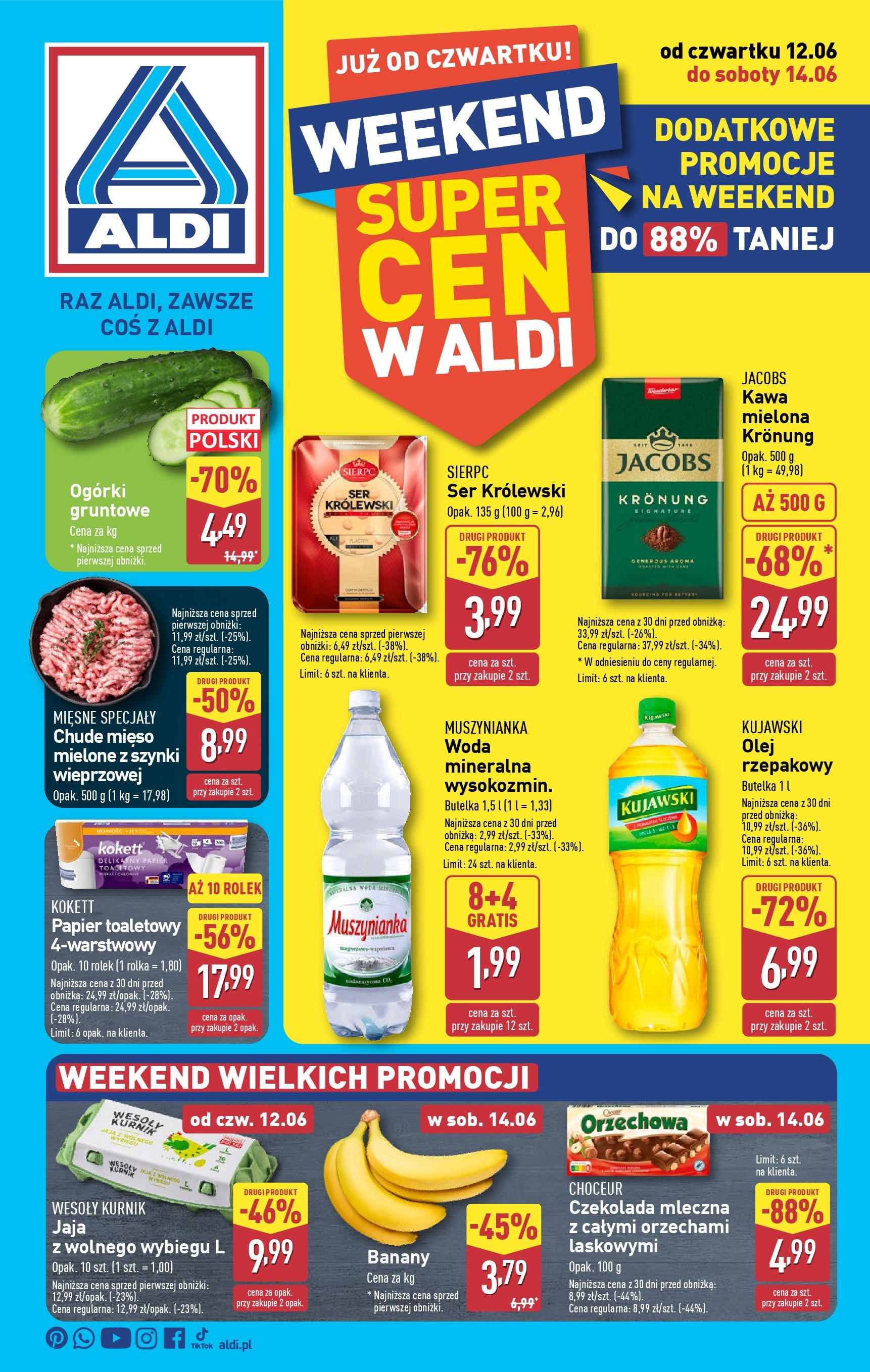 aldi - Gazetka ALDI - Weekend ważna od 12.06. - 14.06. - page: 1