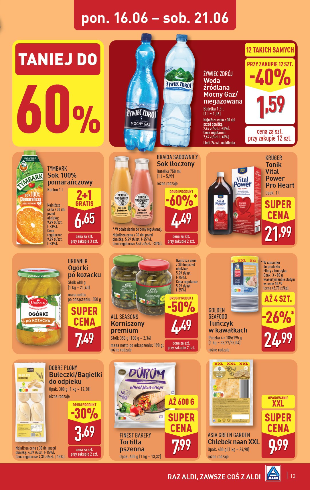 aldi - Gazetka ALDI ważna od 16.06. - 21.06. - page: 13