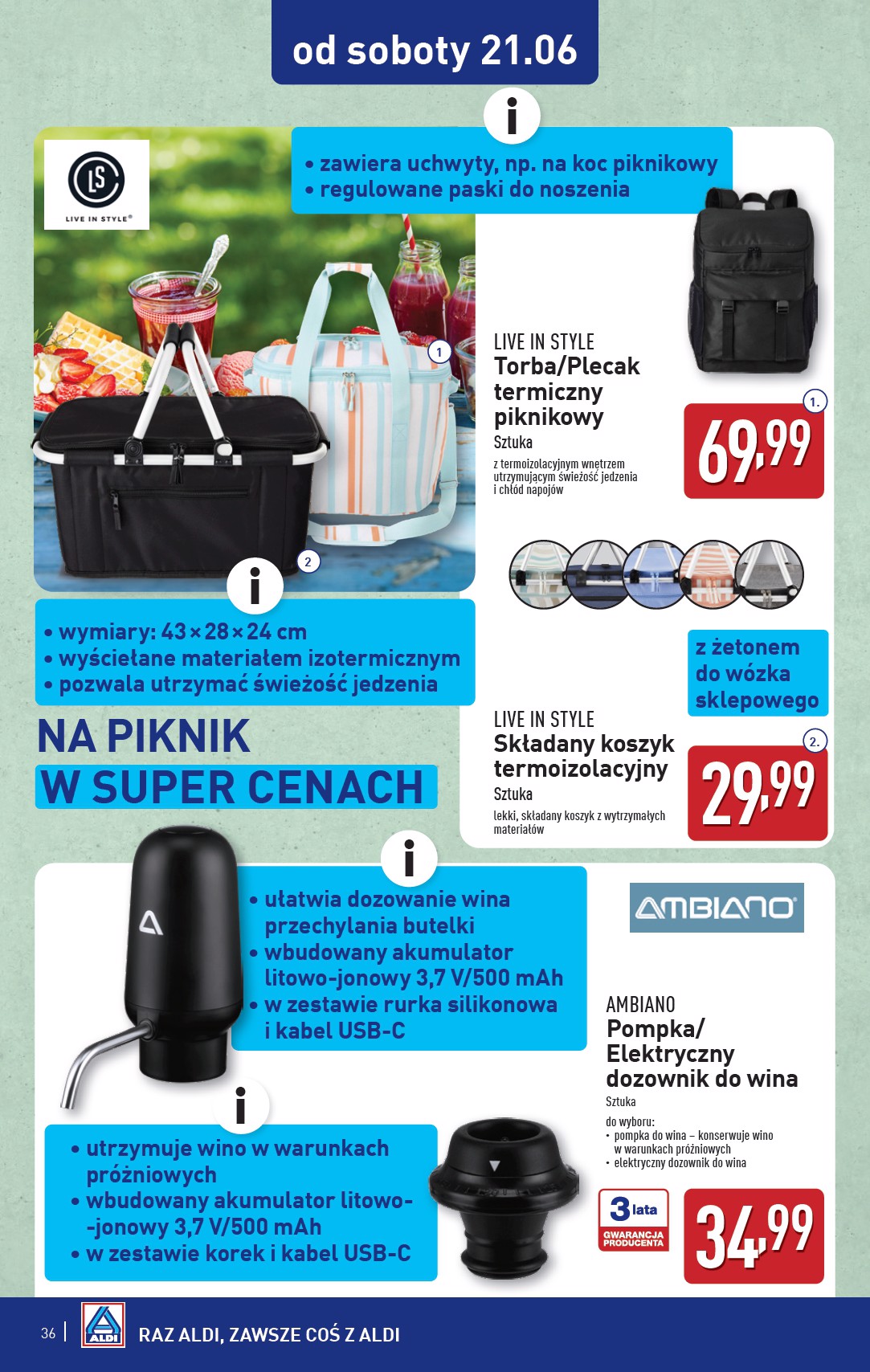 aldi - Gazetka ALDI ważna od 16.06. - 21.06. - page: 36