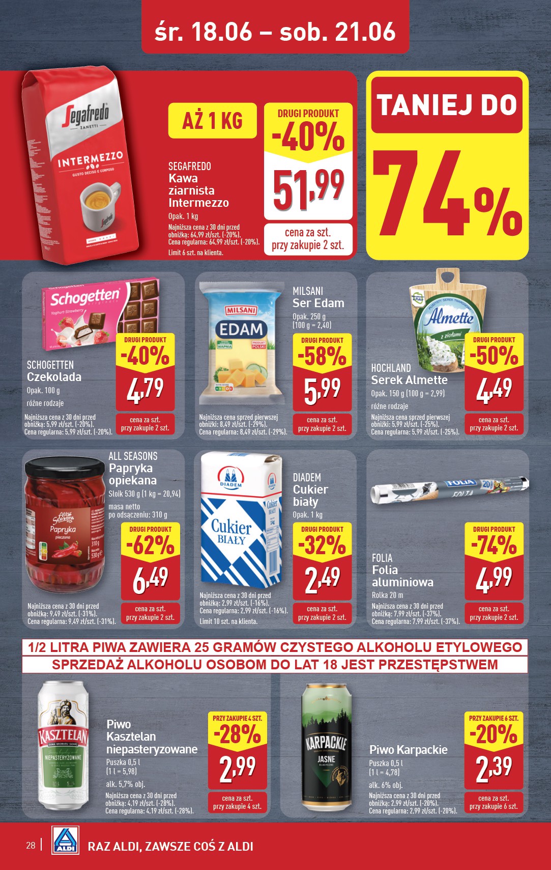 aldi - Gazetka ALDI ważna od 16.06. - 21.06. - page: 28