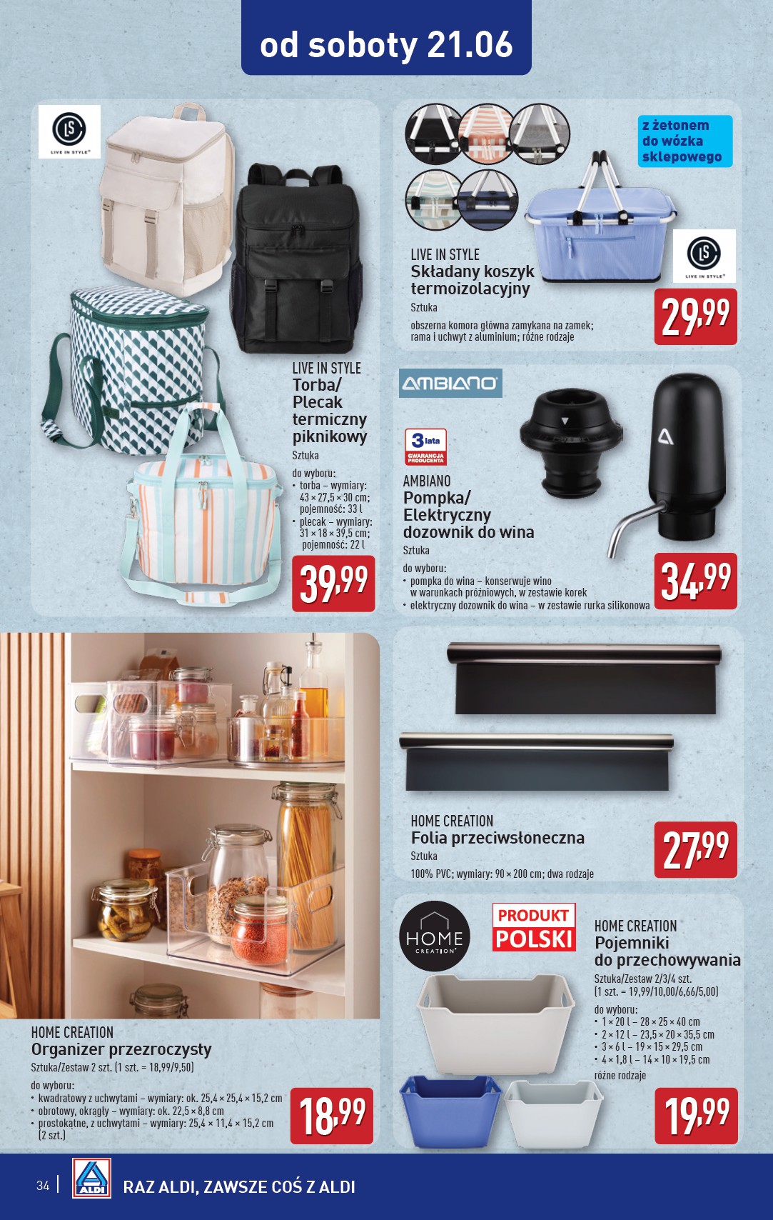 aldi - Gazetka ALDI ważna od 16.06. - 21.06. - page: 34
