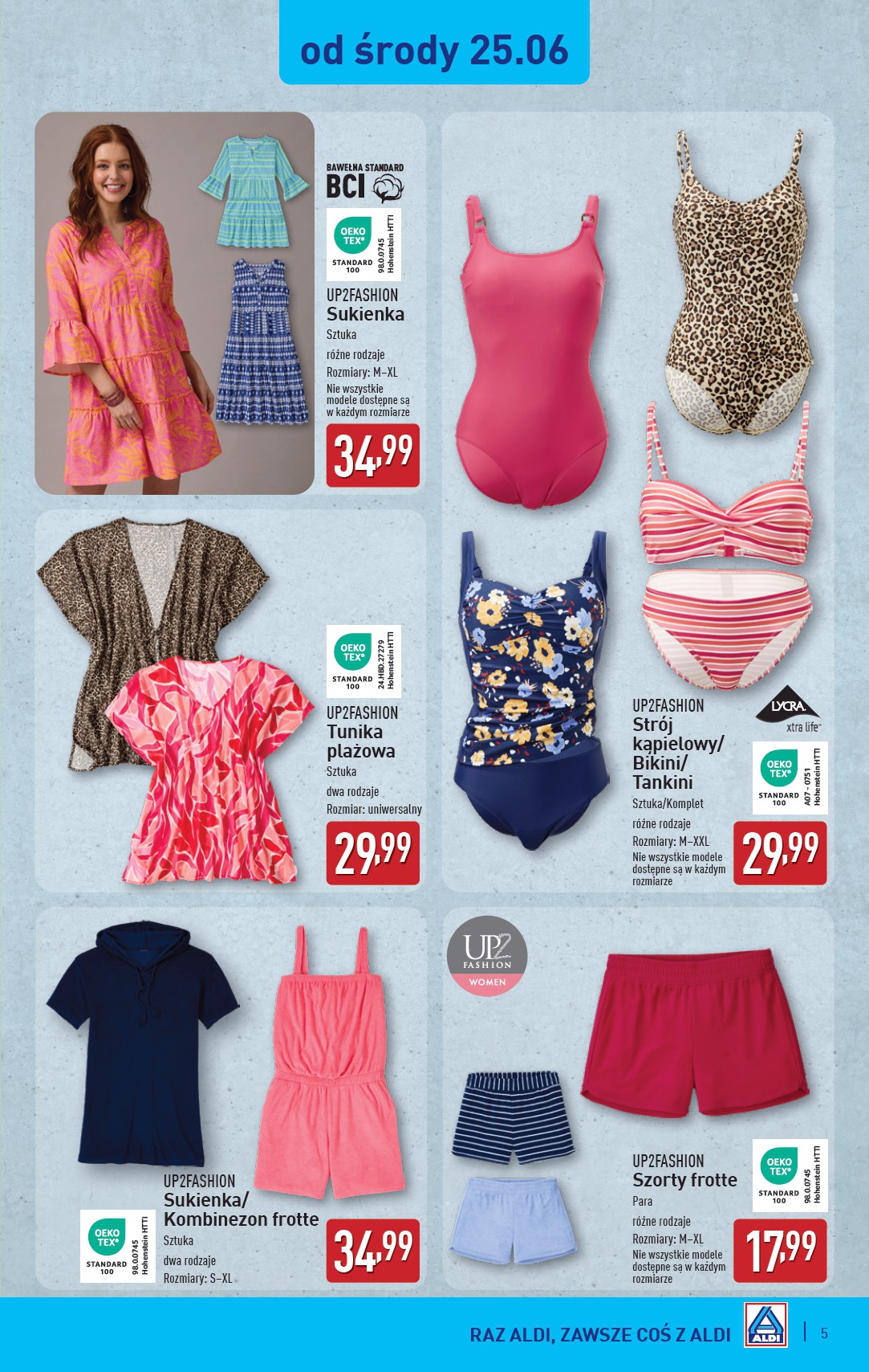 aldi - Gazetka ALDI - Artykuły przemysłowe i tekstylia ważna od 25.06. - 28.06. - page: 5