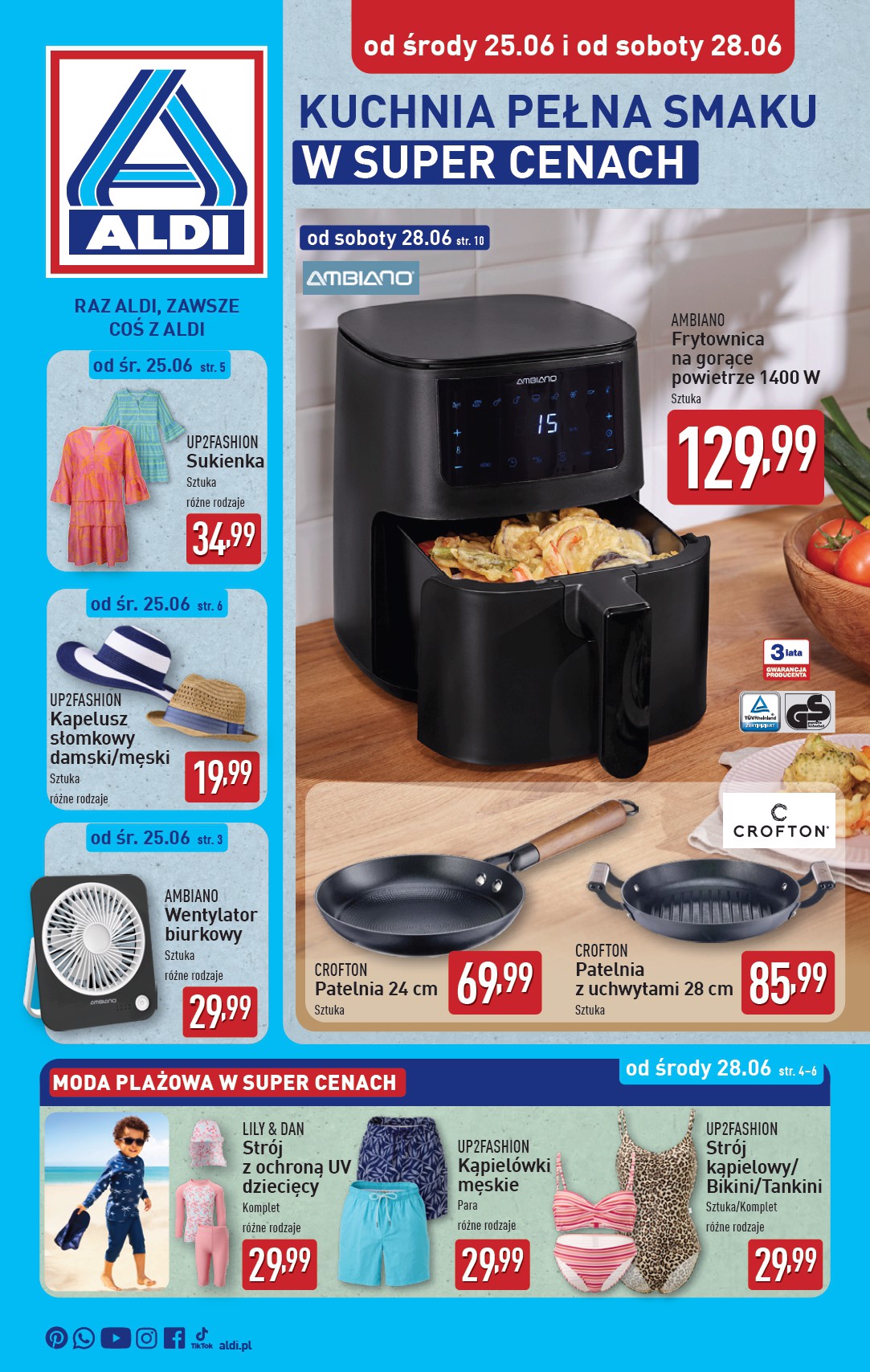 aldi - Gazetka ALDI - Artykuły przemysłowe i tekstylia ważna od 25.06. - 28.06.