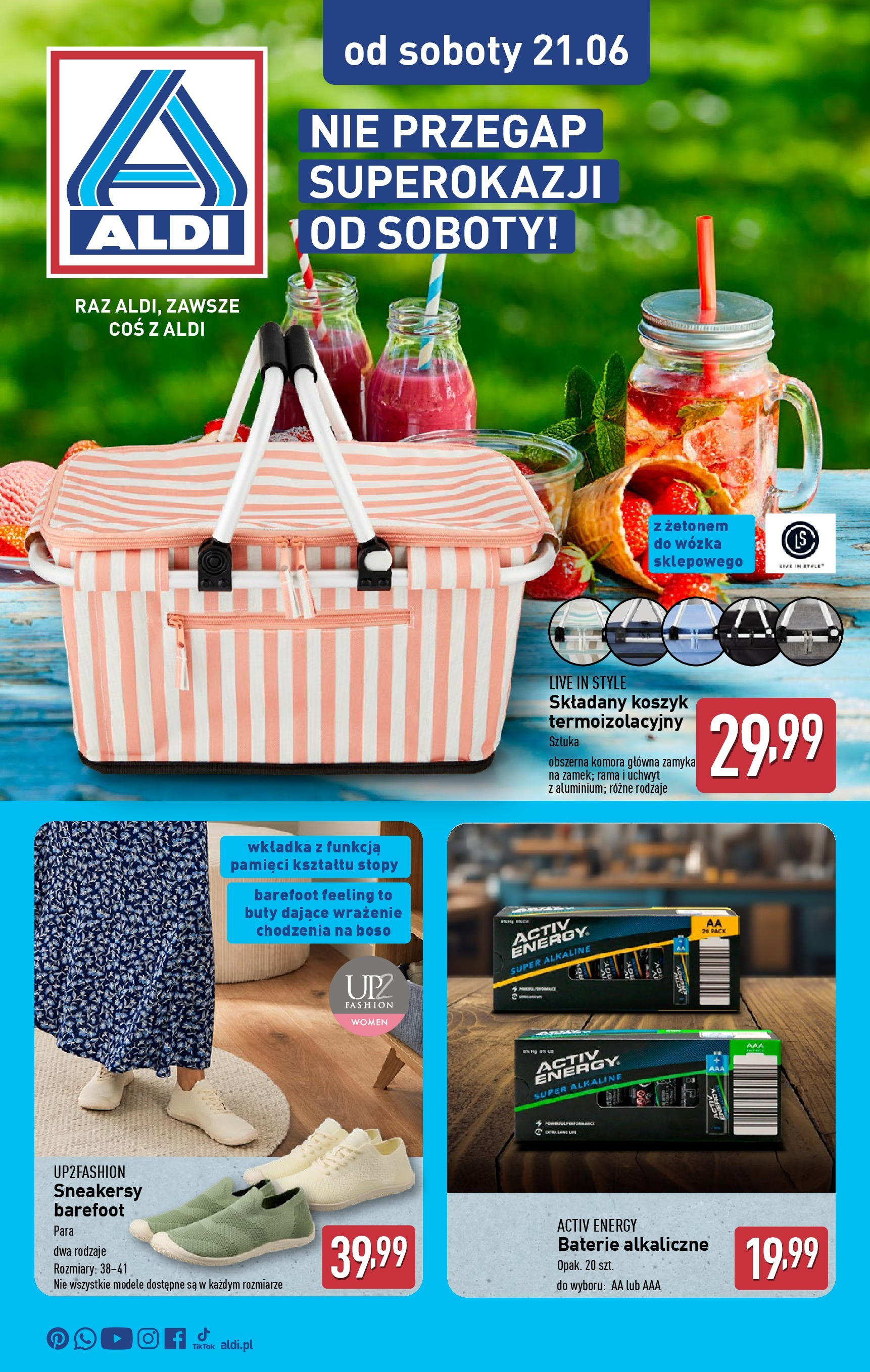aldi - Gazetka ALDI - Non food ważna od 21.06. - 27.06.