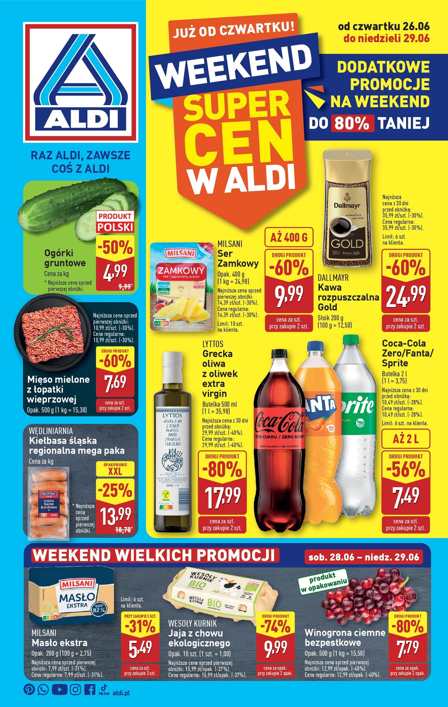 aldi - Gazetka ALDI - Weekend ważna od 26.06. - 29.06.