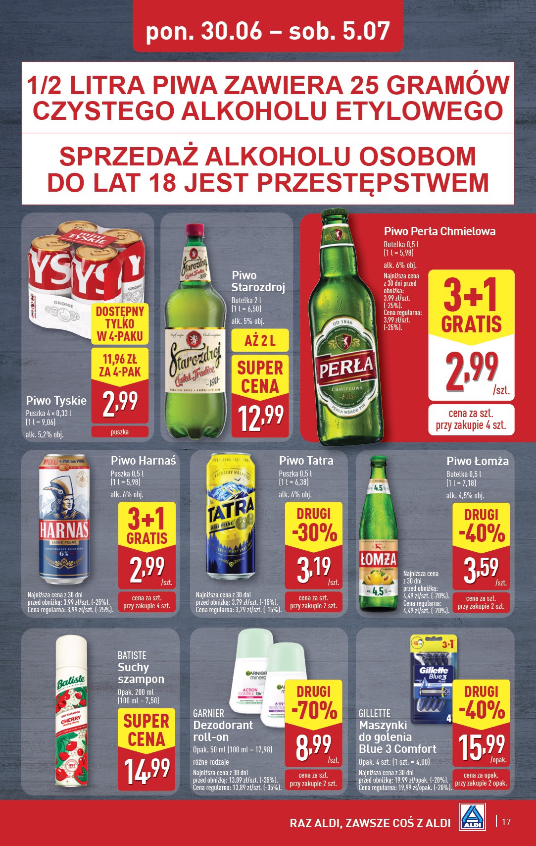 aldi - Gazetka ALDI ważna od 30.06. - 05.07. - page: 17
