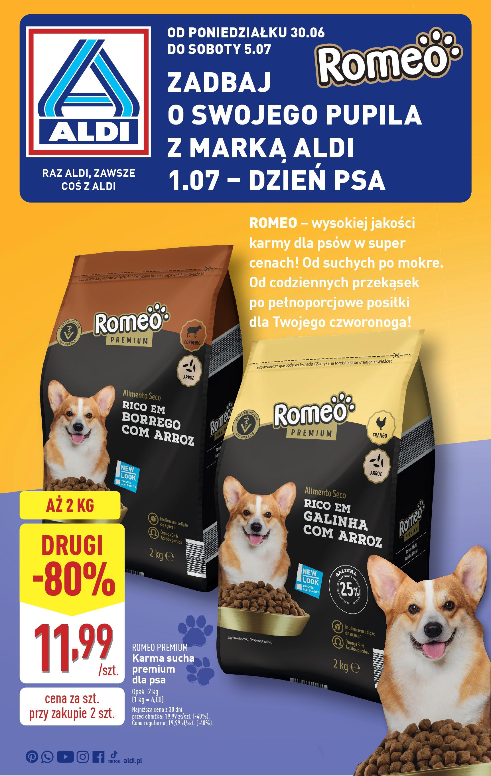 aldi - Gazetka ALDI - Dzień Psa ważna od 30.06. - 05.07.