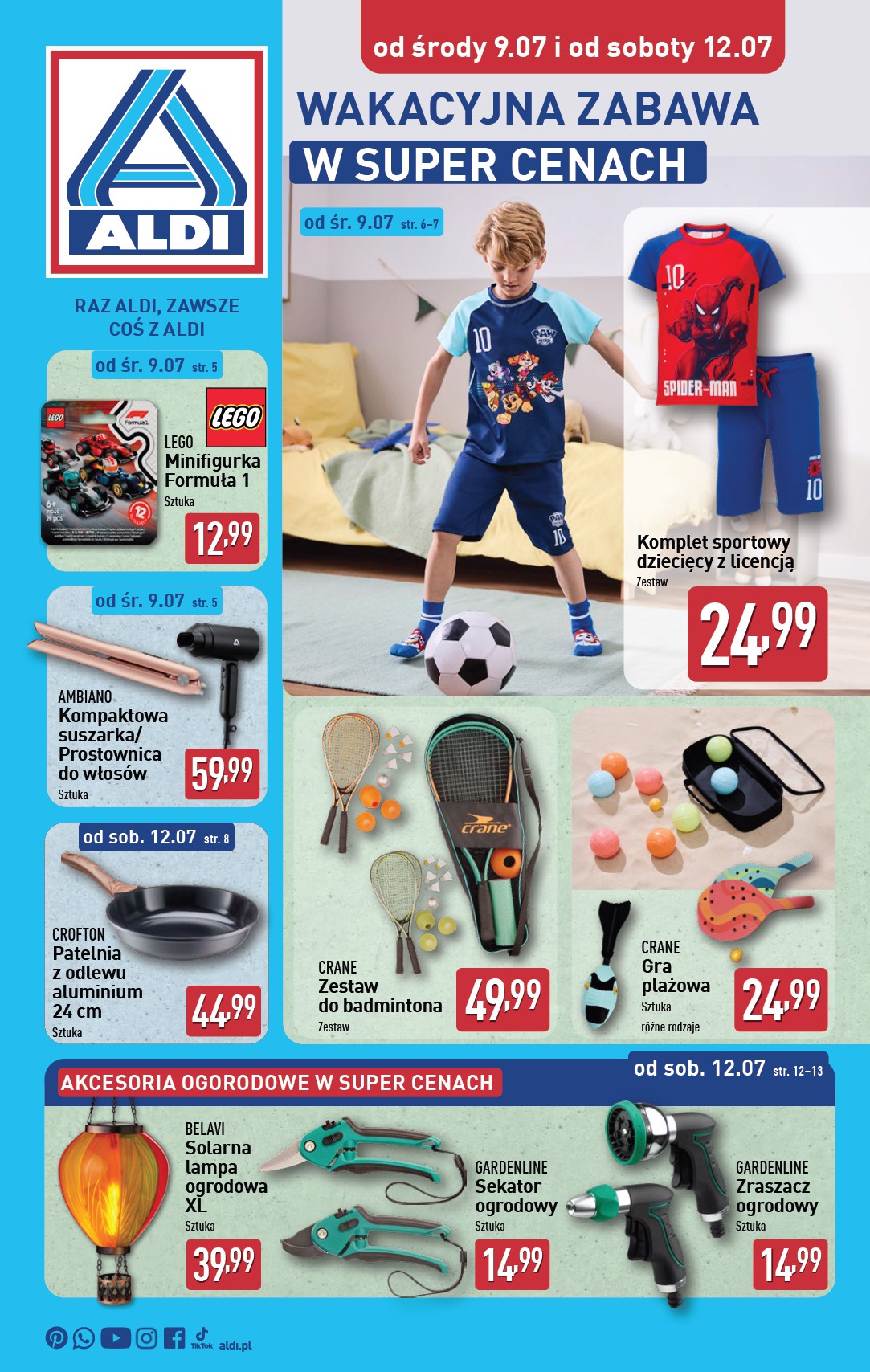 aldi - Gazetka ALDI - Artykuły przemysłowe i tekstylia ważna od 09.07. - 12.07.