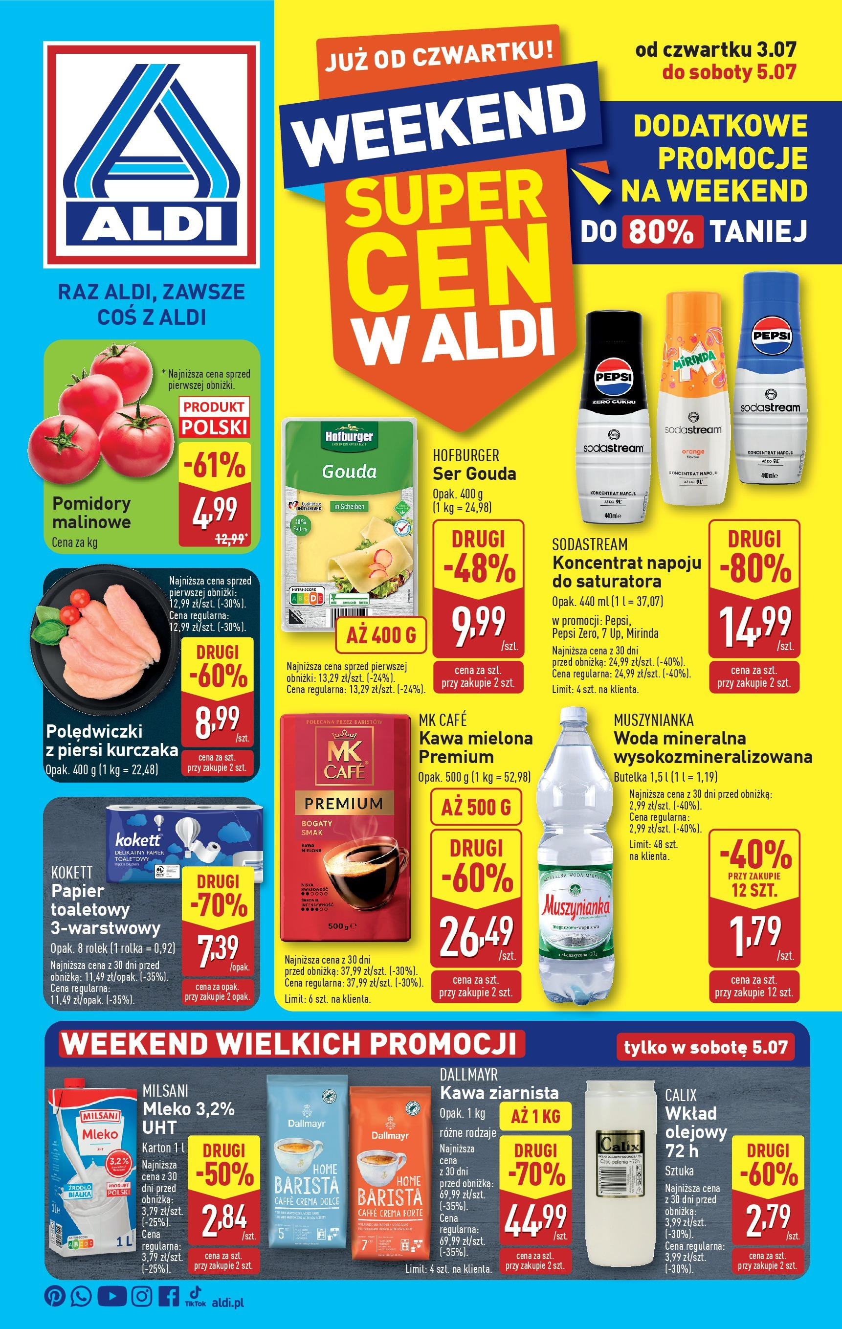 aldi - Gazetka ALDI - Weekend ważna od 03.07. - 05.07.