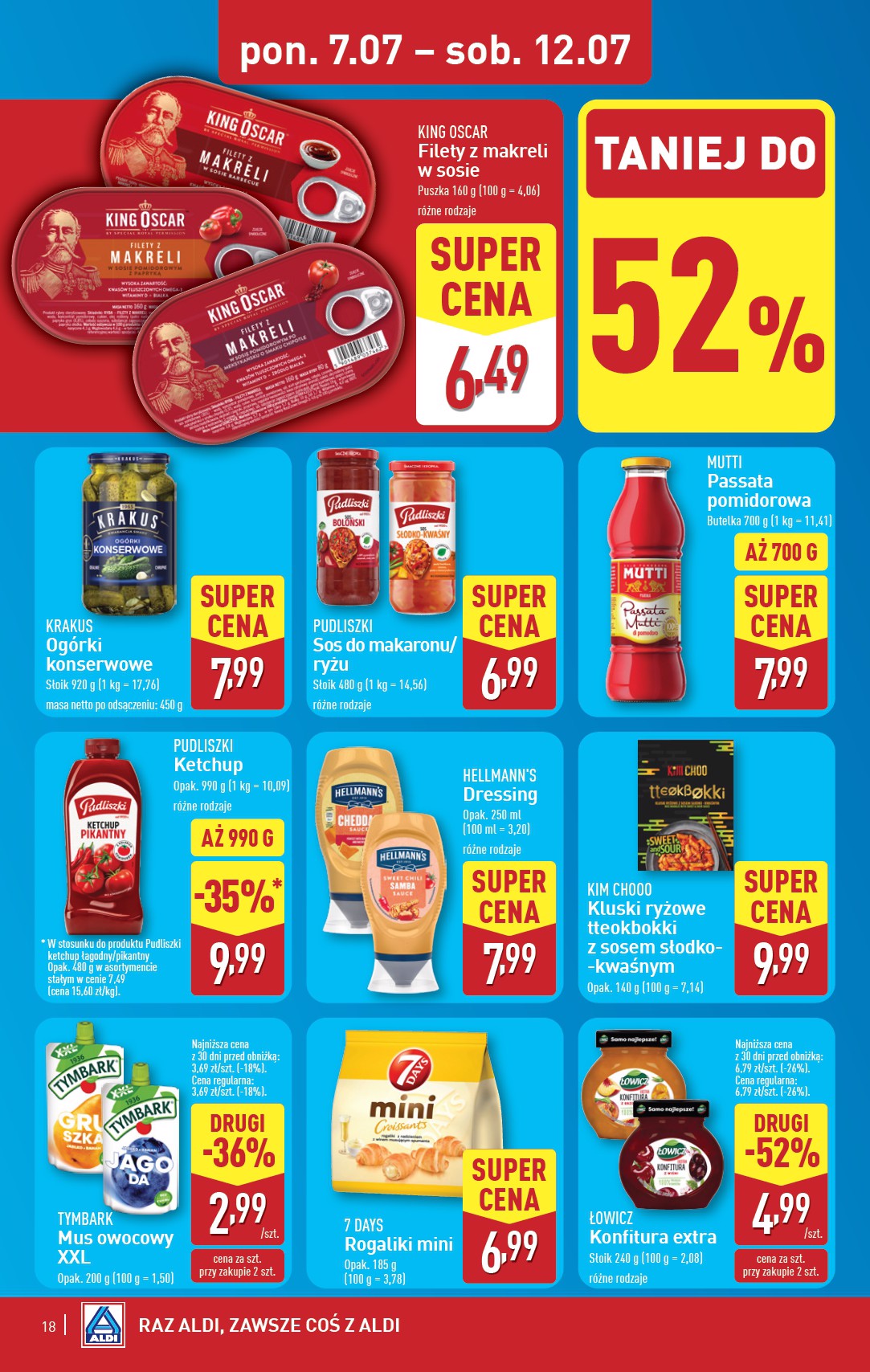 aldi - Gazetka ALDI ważna od 07.07. - 12.07. - page: 18 aldi - Gazetka ALDI ważna od 07.07. - 12.07. - page: 18