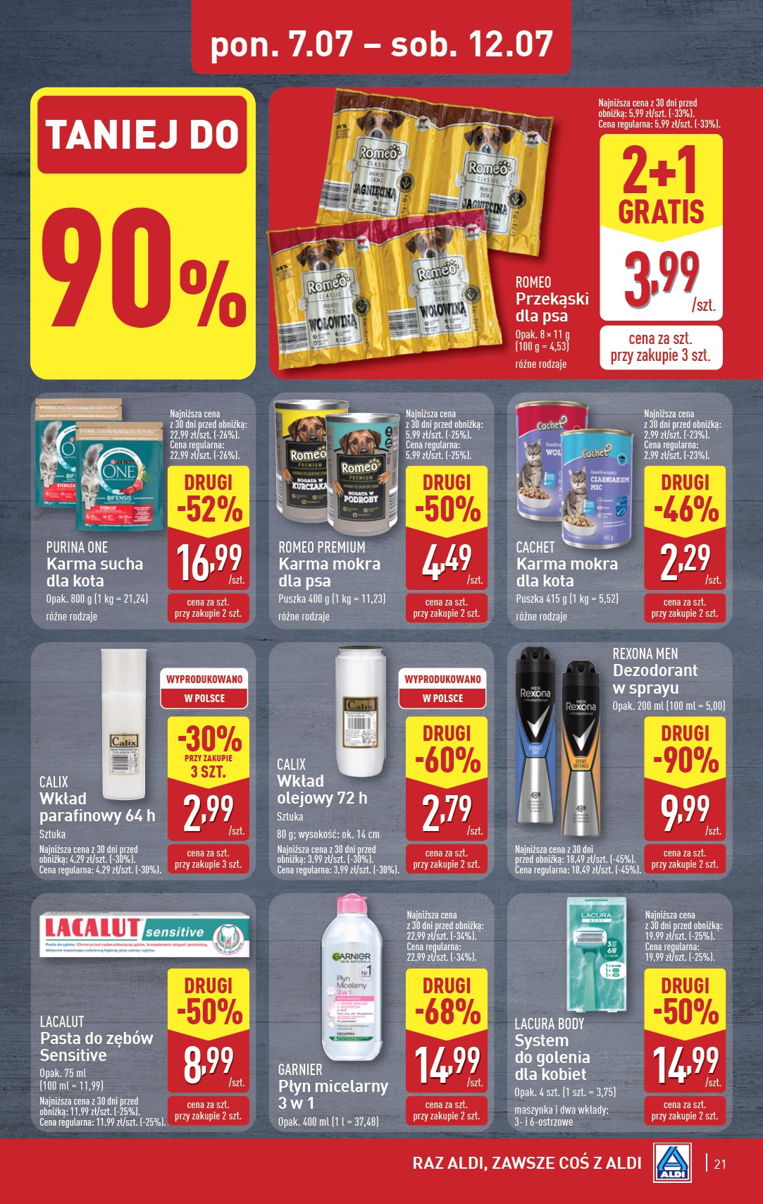aldi - Gazetka ALDI ważna od 07.07. - 12.07. - page: 21 aldi - Gazetka ALDI ważna od 07.07. - 12.07. - page: 21