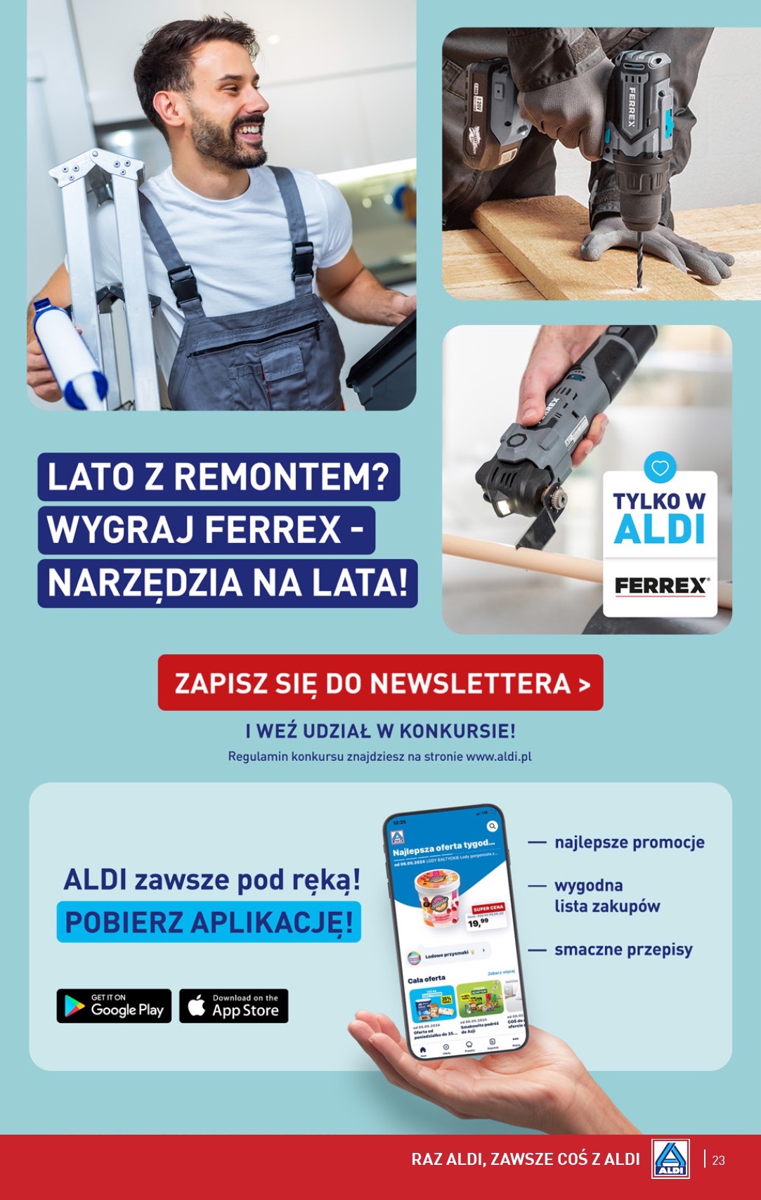 aldi - Gazetka ALDI ważna od 07.07. - 12.07. - page: 23 aldi - Gazetka ALDI ważna od 07.07. - 12.07. - page: 23