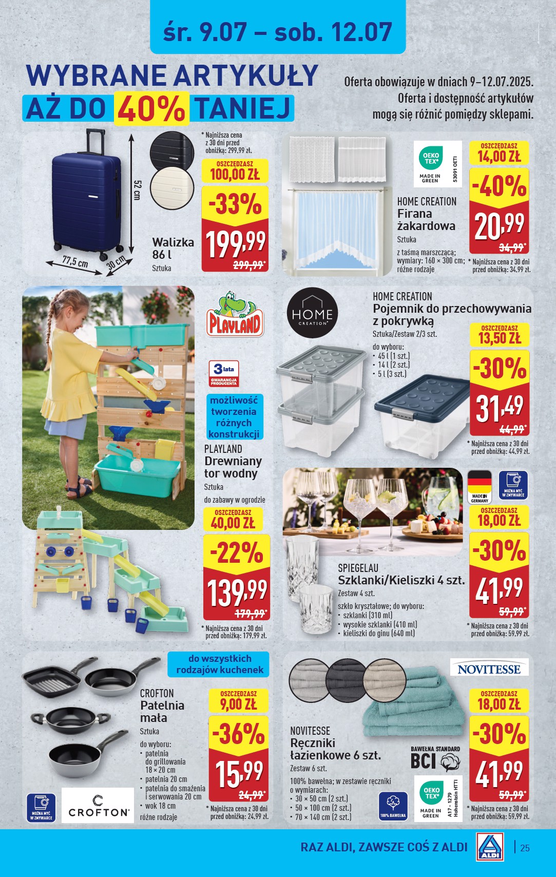 aldi - Gazetka ALDI ważna od 07.07. - 12.07. - page: 25 aldi - Gazetka ALDI ważna od 07.07. - 12.07. - page: 25