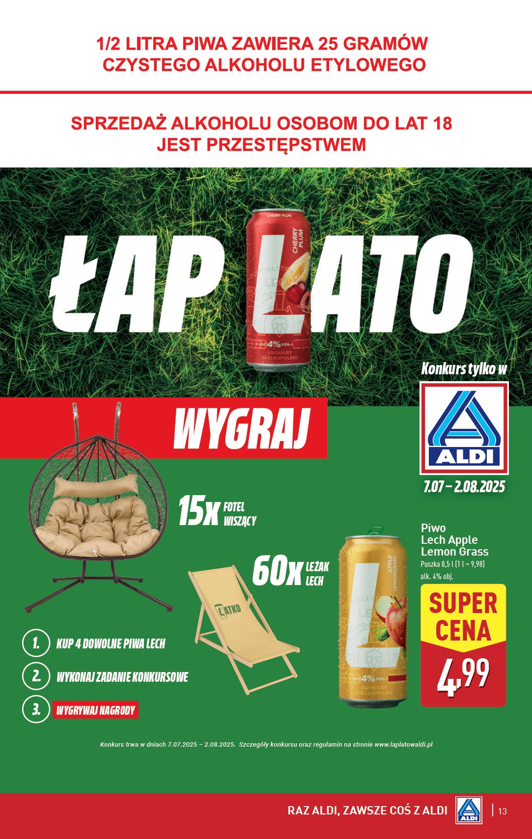 aldi - Gazetka ALDI ważna od 07.07. - 12.07. - page: 13 aldi - Gazetka ALDI ważna od 07.07. - 12.07. - page: 13