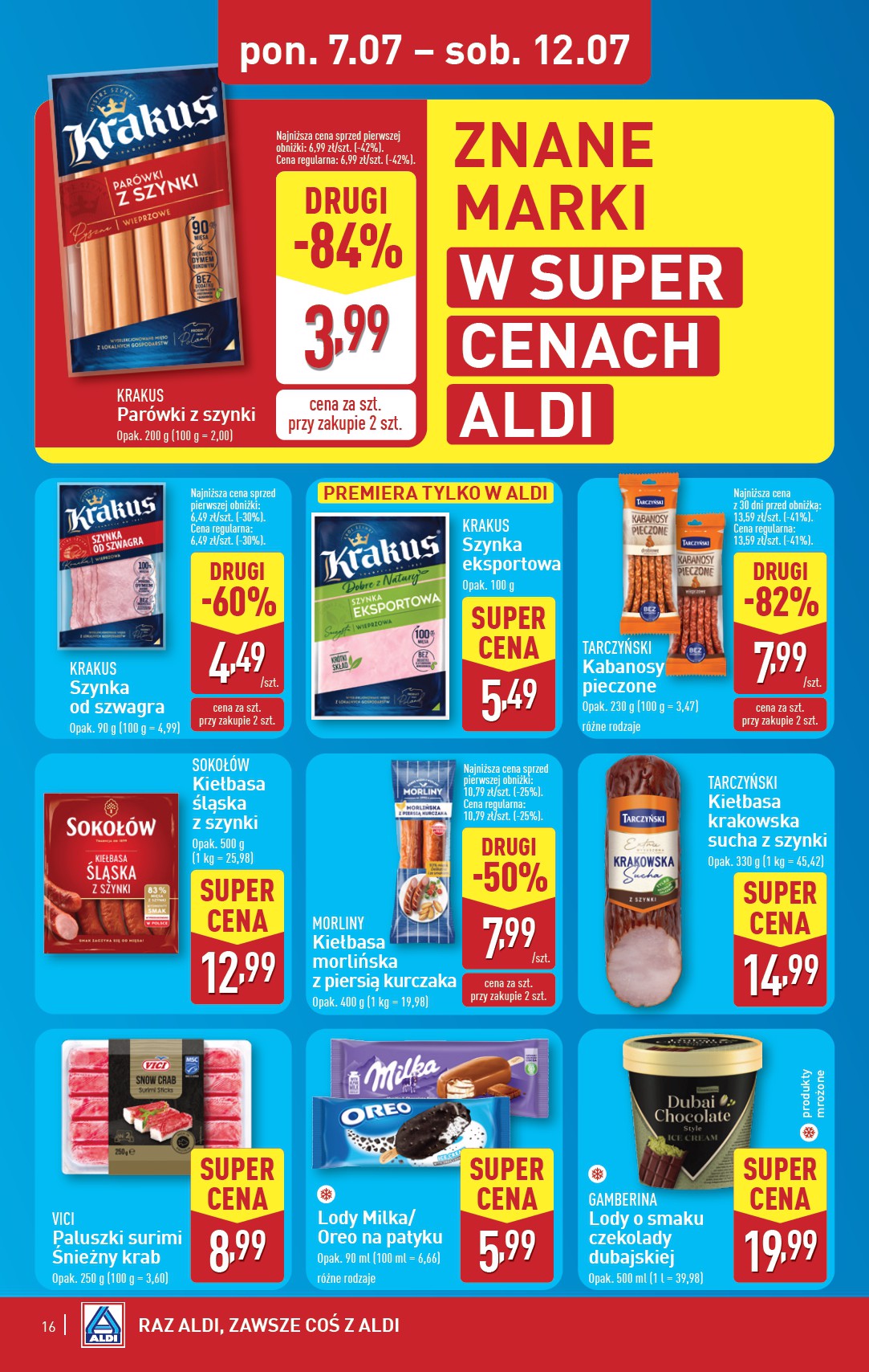 aldi - Gazetka ALDI ważna od 07.07. - 12.07. - page: 16 aldi - Gazetka ALDI ważna od 07.07. - 12.07. - page: 16