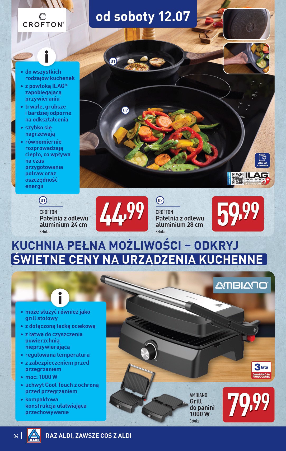 aldi - Gazetka ALDI ważna od 07.07. - 12.07. - page: 34 aldi - Gazetka ALDI ważna od 07.07. - 12.07. - page: 34