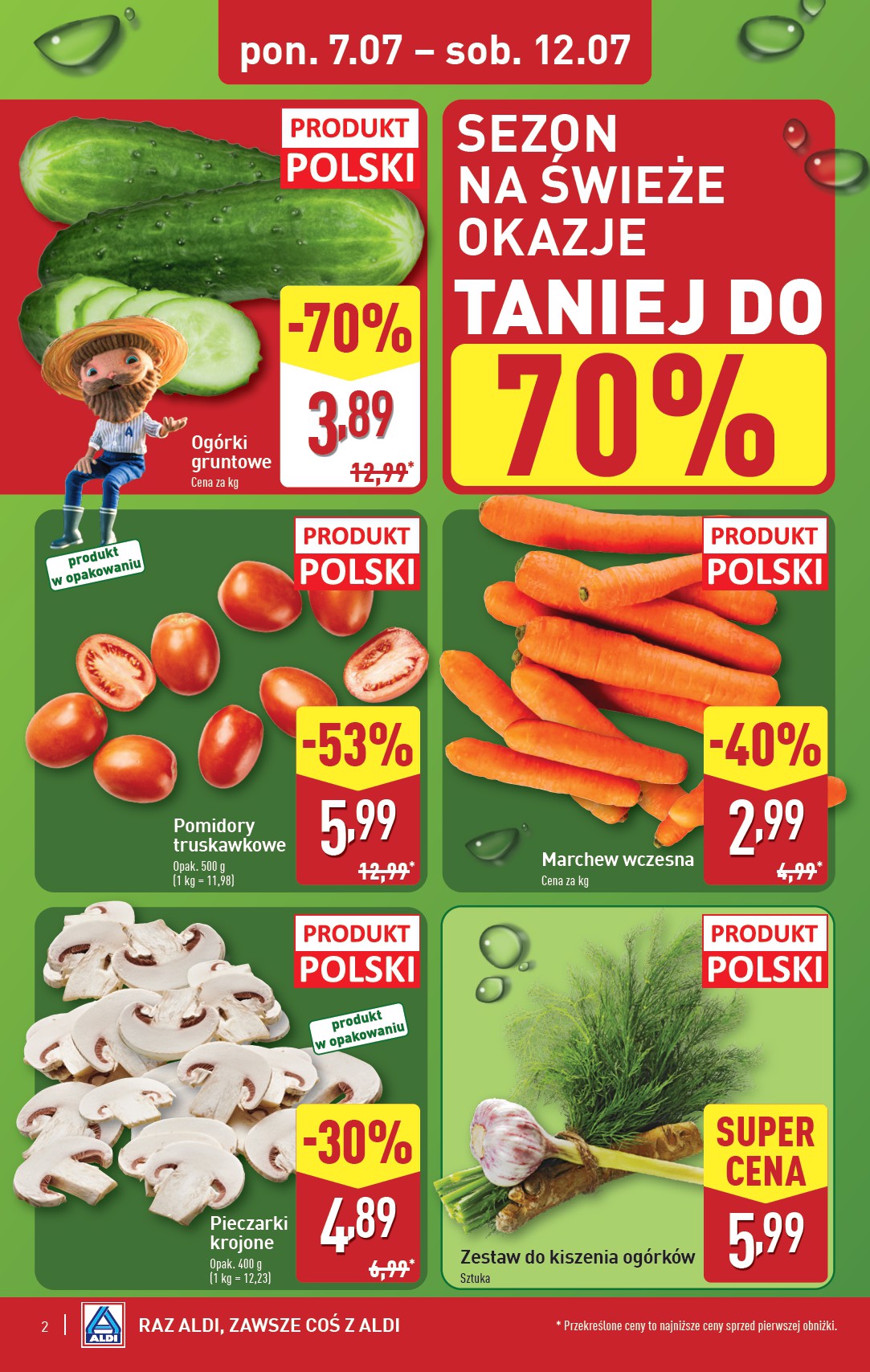 aldi - Gazetka ALDI ważna od 07.07. - 12.07. - page: 2 aldi - Gazetka ALDI ważna od 07.07. - 12.07. - page: 2