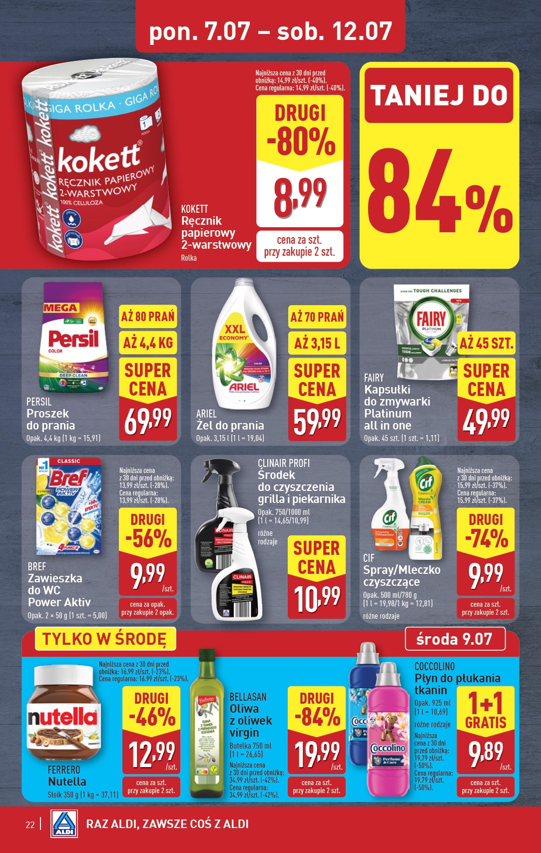 aldi - Gazetka ALDI ważna od 07.07. - 12.07. - page: 22 aldi - Gazetka ALDI ważna od 07.07. - 12.07. - page: 22