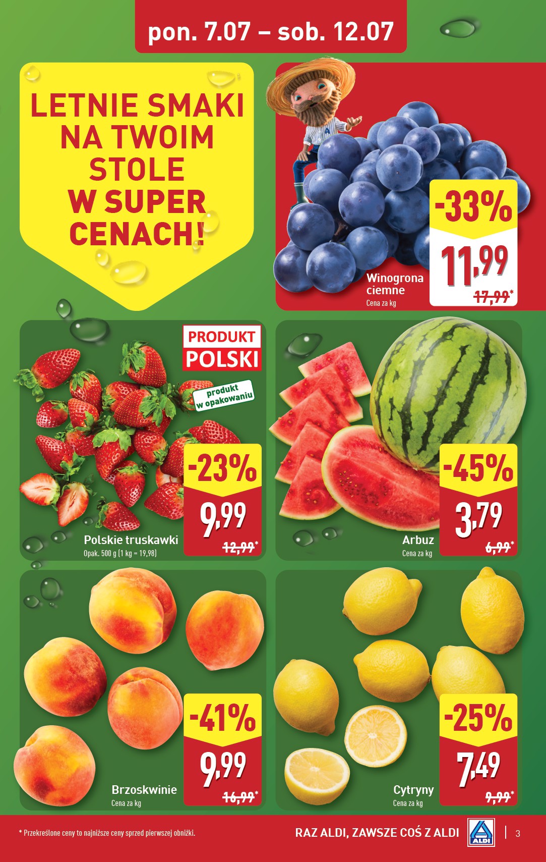 aldi - Gazetka ALDI ważna od 07.07. - 12.07. - page: 3 aldi - Gazetka ALDI ważna od 07.07. - 12.07. - page: 3