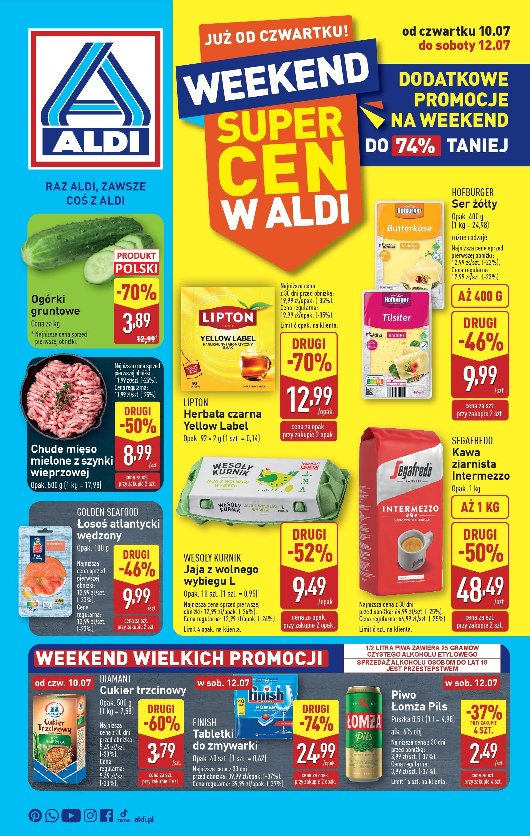 aldi - Gazetka ALDI - Weekend ważna od 10.07. - 12.07.