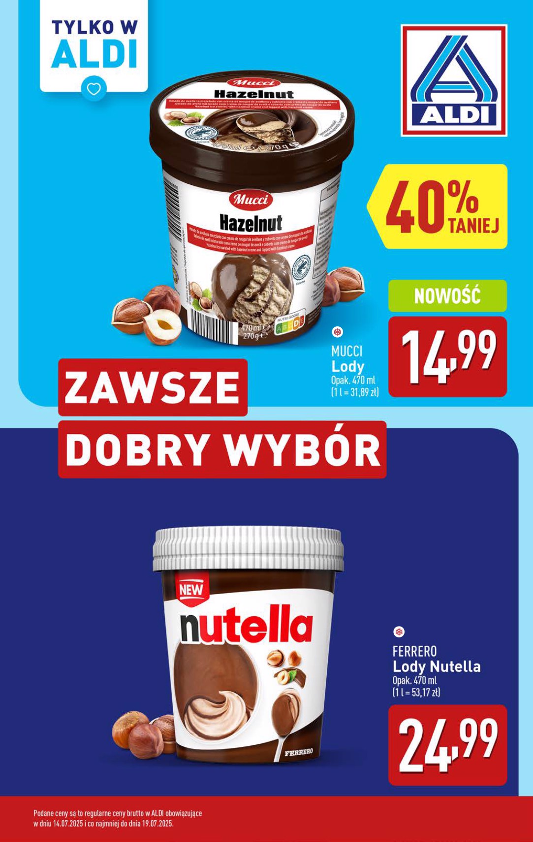 aldi - Gazetka ALDI - Lody ważna od 14.07. - 19.07. - page: 3