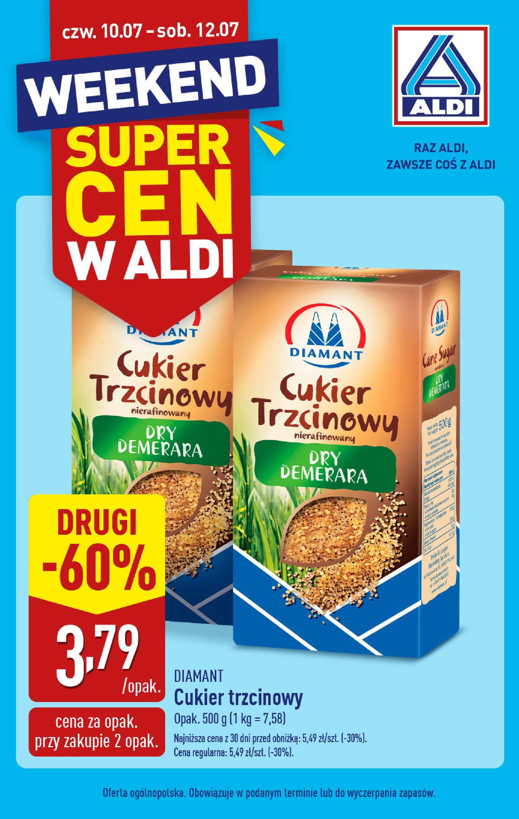 aldi - Gazetka ALDI - Weekend super cen ważna od 10.07. - 12.07.