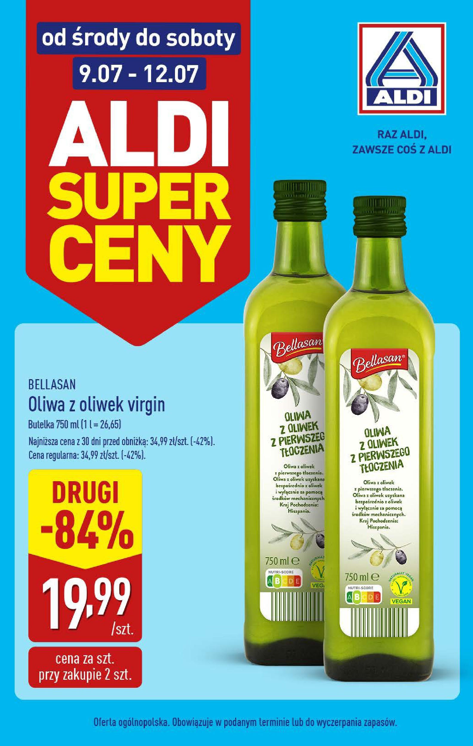 aldi - Gazetka ALDI - Super ceny ważna od 09.07. - 12.07.