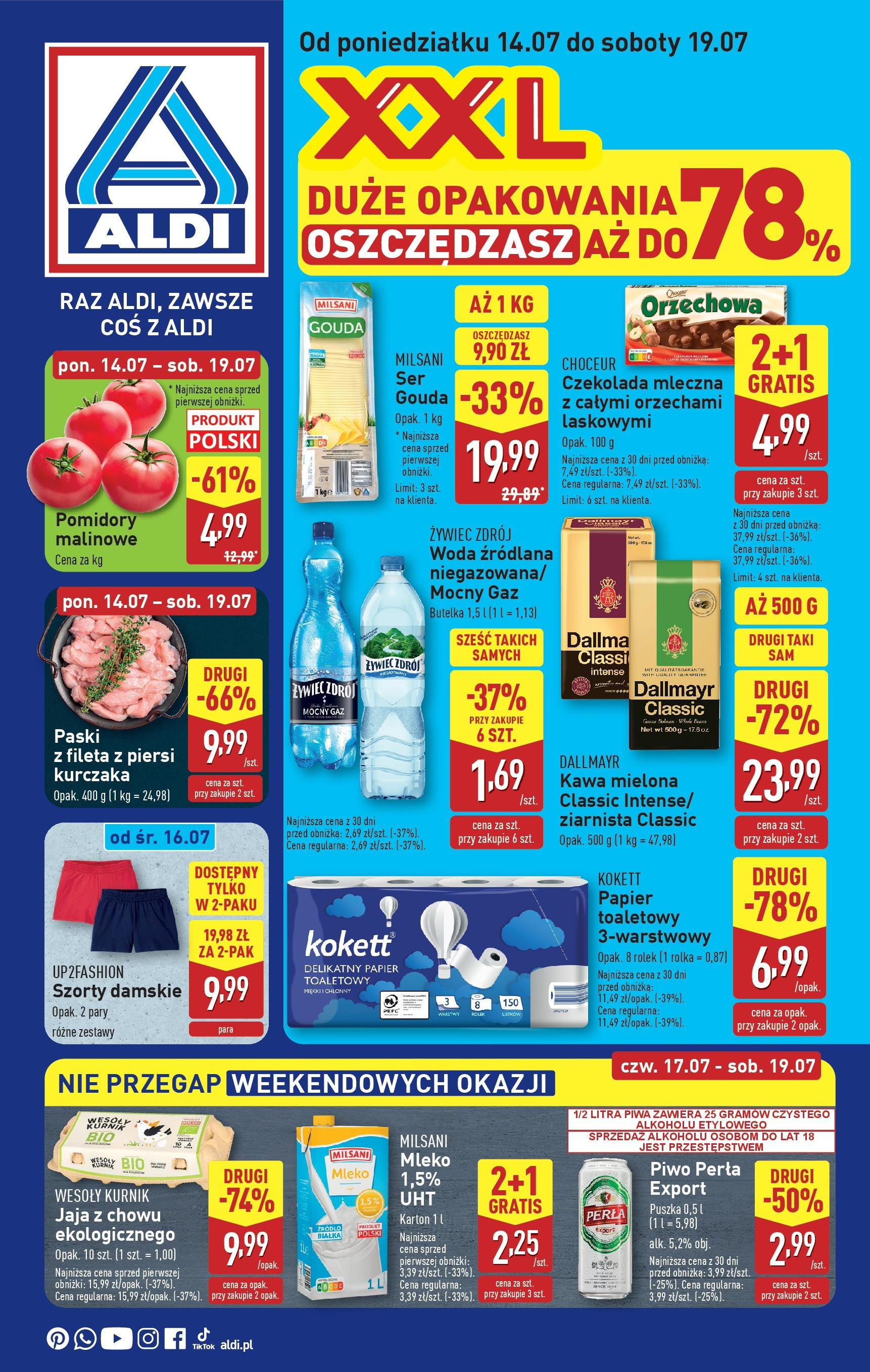 aldi - Gazetka ALDI ważna od 14.07. - 19.07. - page: 1