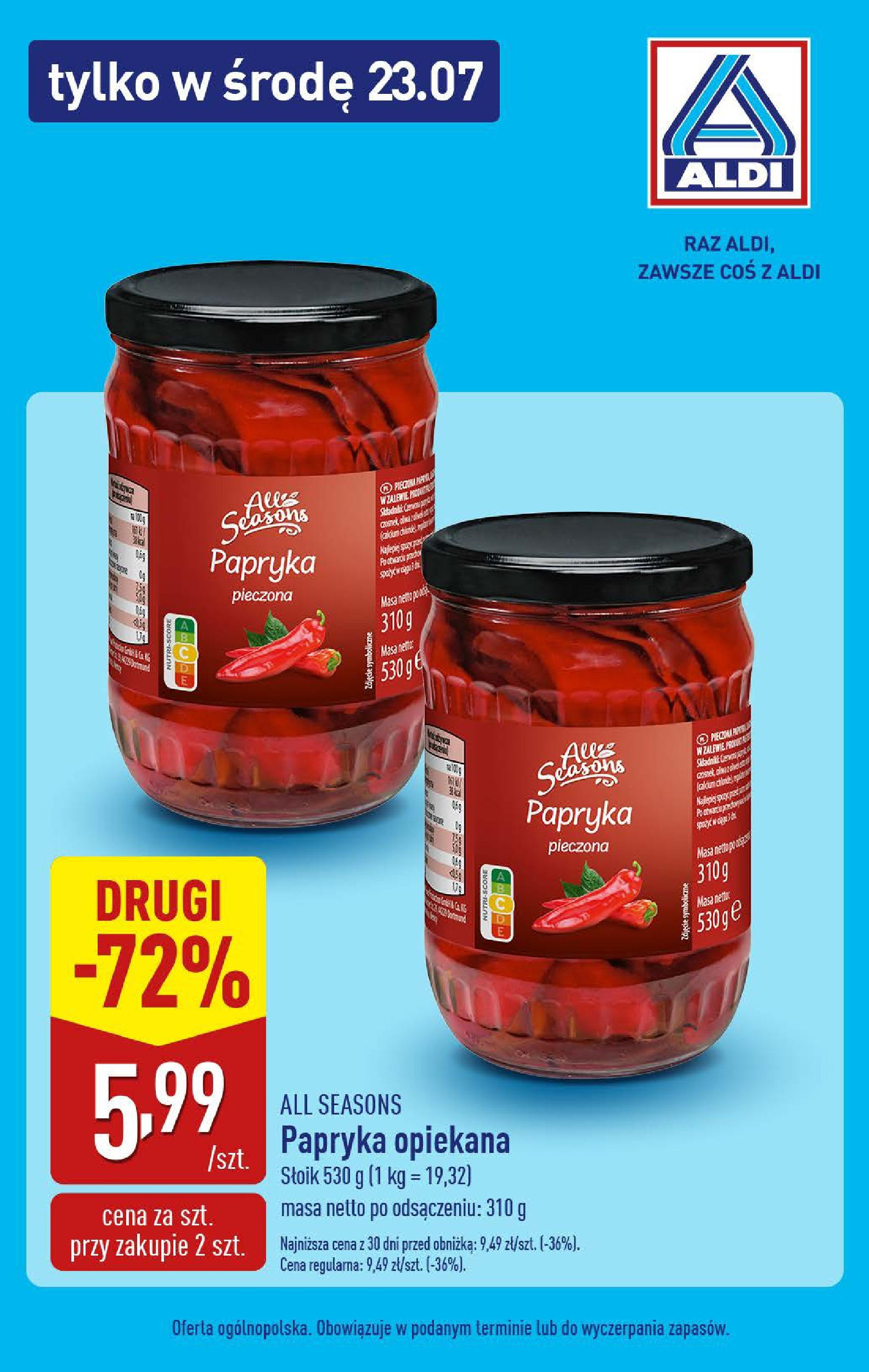 aldi - Gazetka ALDI - Super Środa ważna od 23.07. - 23.07.