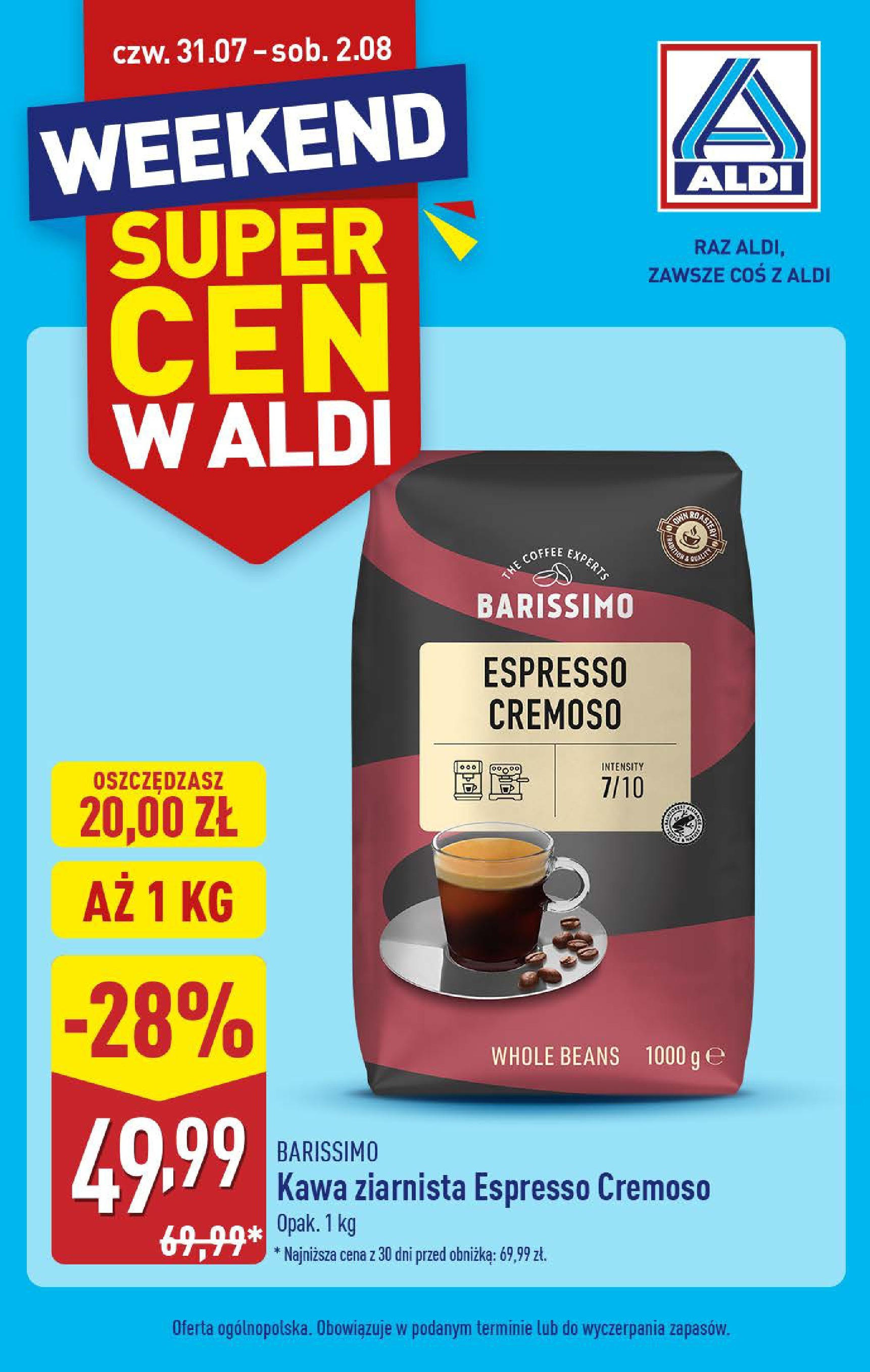 aldi - Gazetka ALDI - Od czwartku - ważna od 31.07. do 02.08.