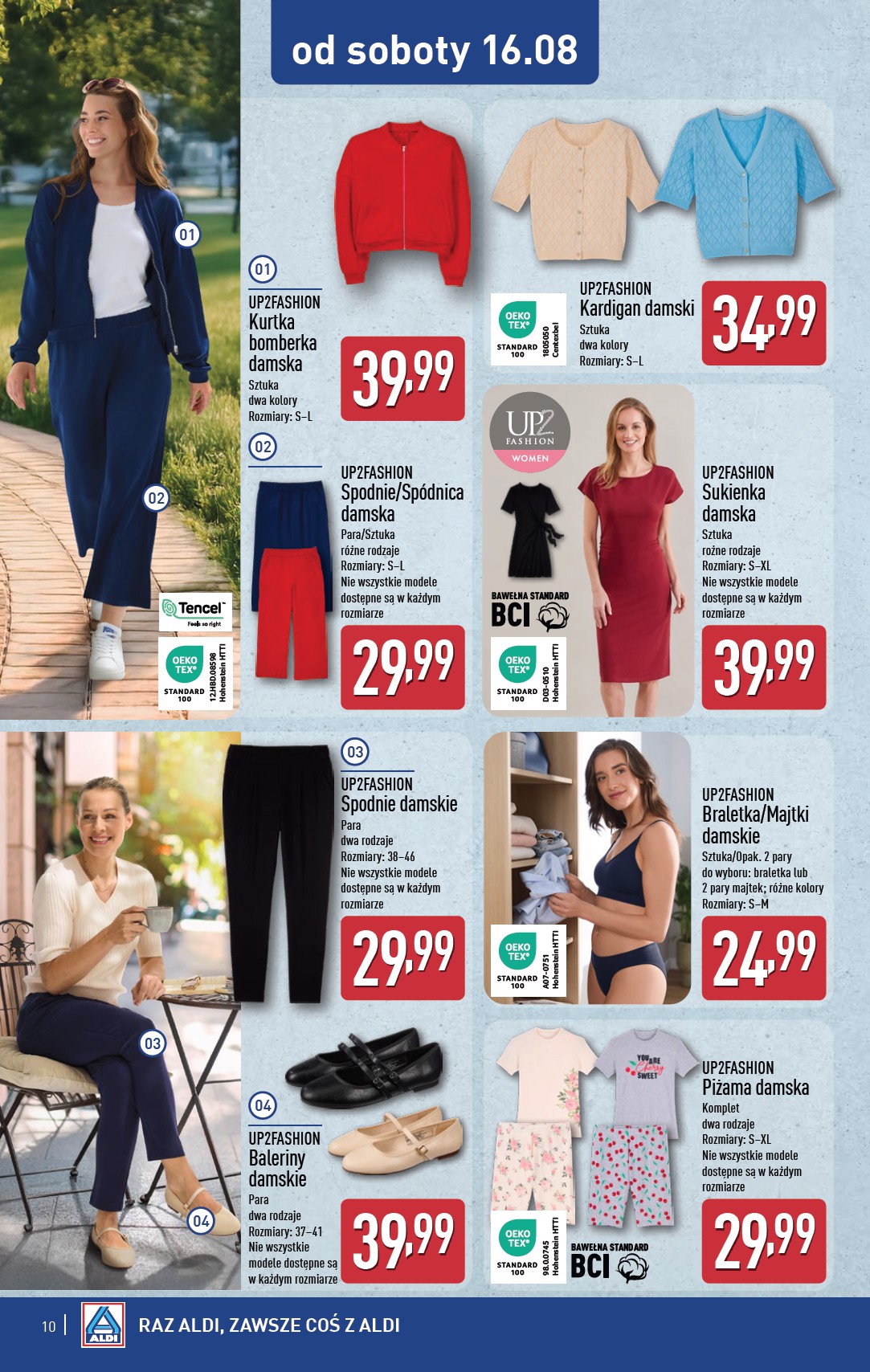 aldi - Gazetka ALDI - Artykuły przemysłowe i tekstylia - ważna od 13.08. do 16.08. - page: 10