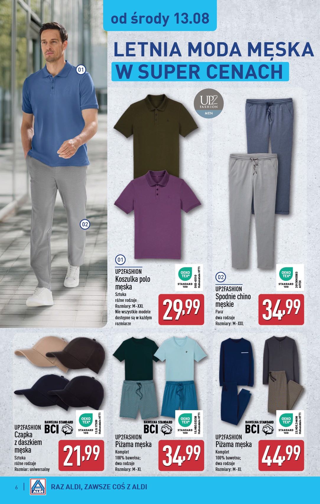aldi - Gazetka ALDI - Artykuły przemysłowe i tekstylia - ważna od 13.08. do 16.08. - page: 6