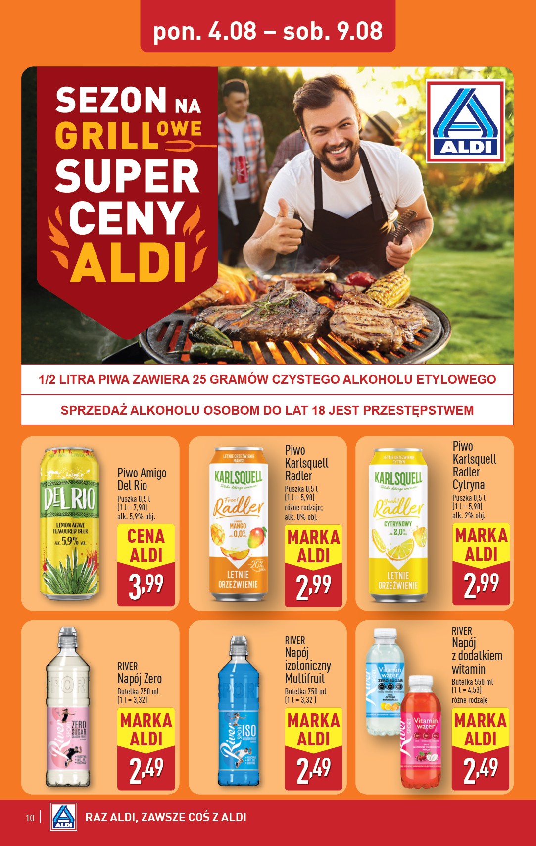 aldi - Gazetka ALDI - Oferta weekendowa - ważna od 07.08. do 09.08. - page: 10