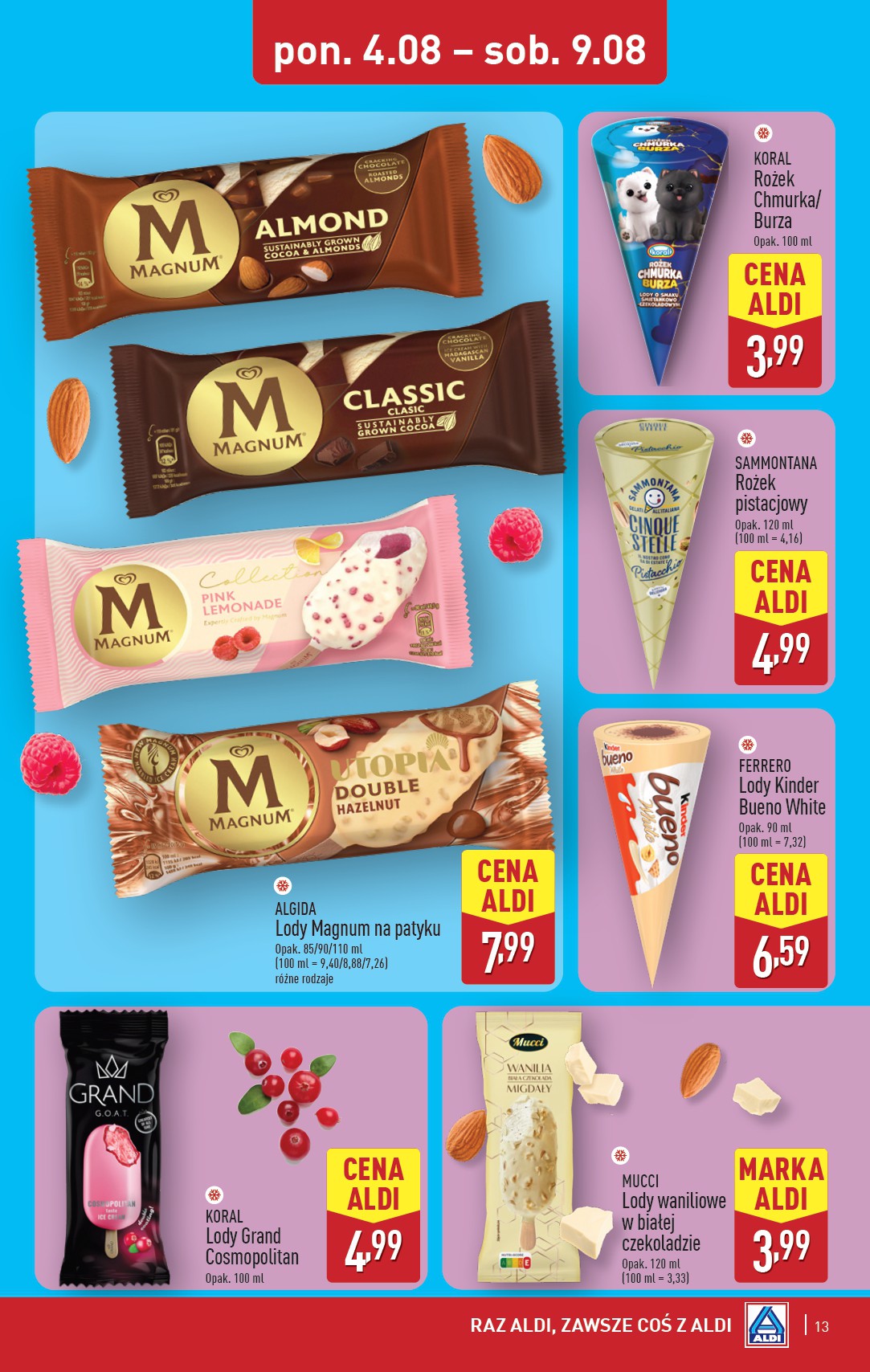 aldi - Gazetka ALDI - Oferta weekendowa - ważna od 07.08. do 09.08. - page: 13