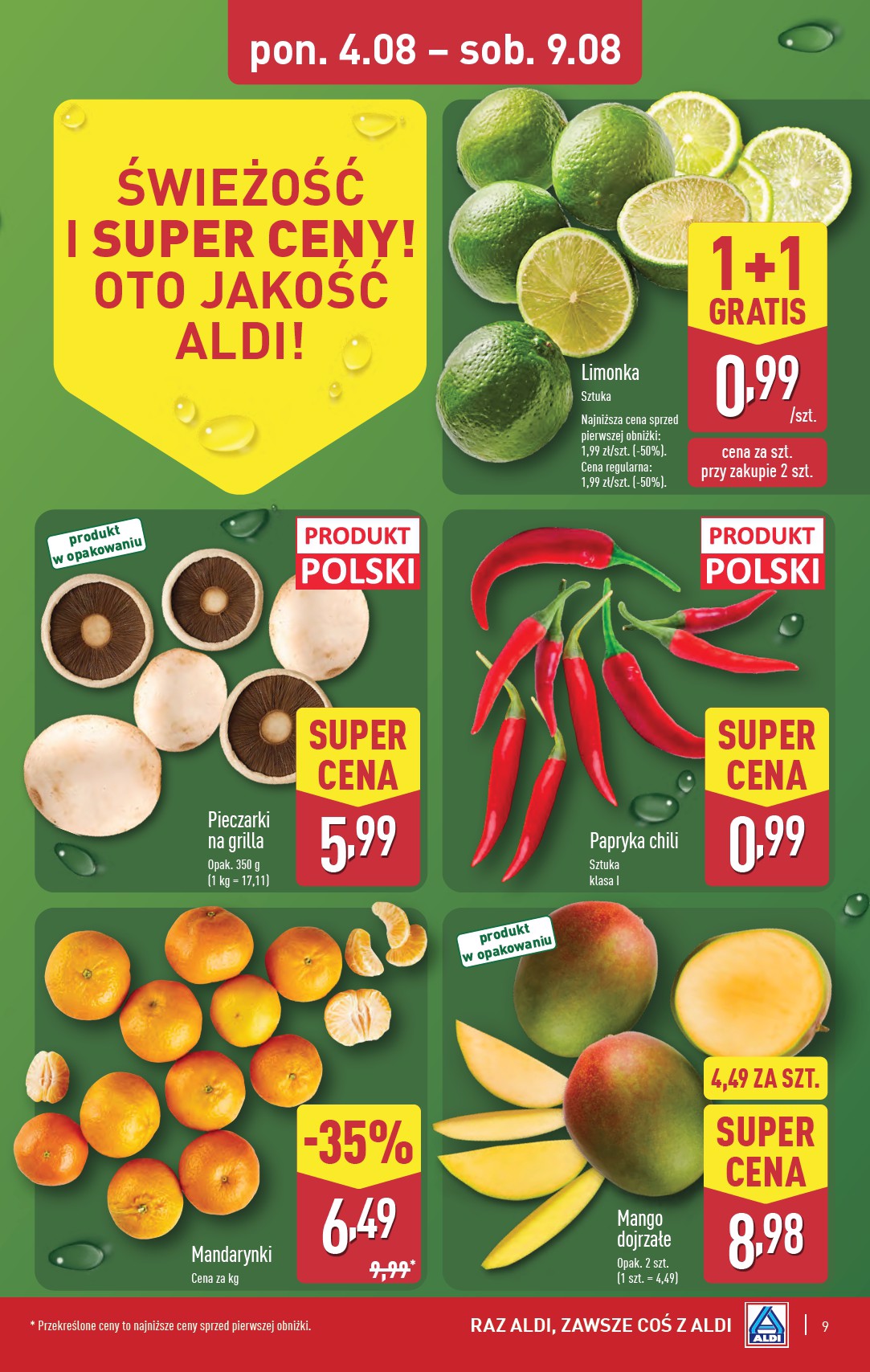 aldi - Gazetka ALDI - Oferta weekendowa - ważna od 07.08. do 09.08. - page: 9