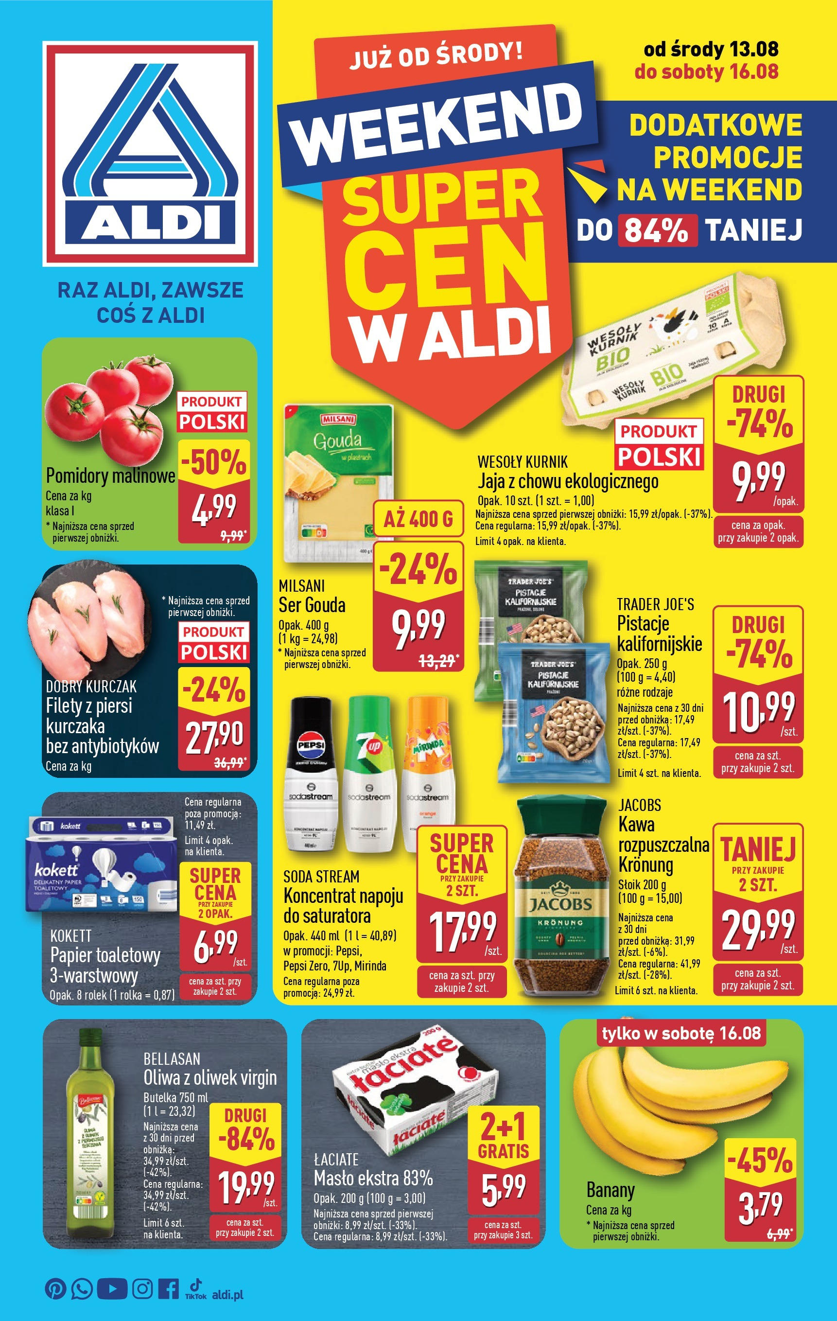 aldi - Gazetka ALDI - Oferta weekendowa - ważna od 13.08. do 16.08.