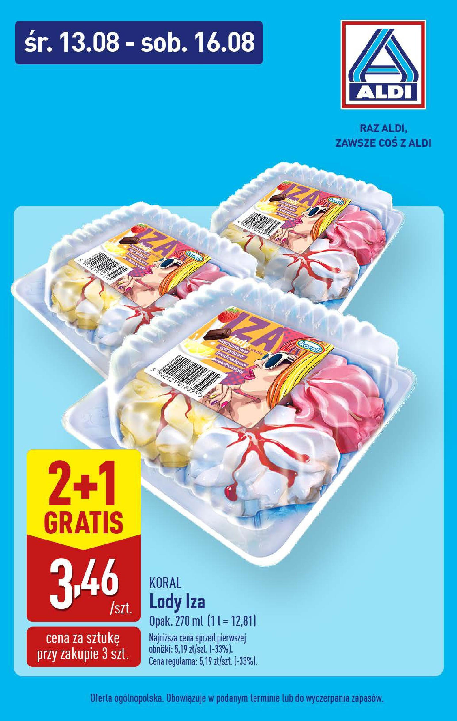 aldi - Gazetka ALDI - Weekend - ważna od 13.08. do 16.08.