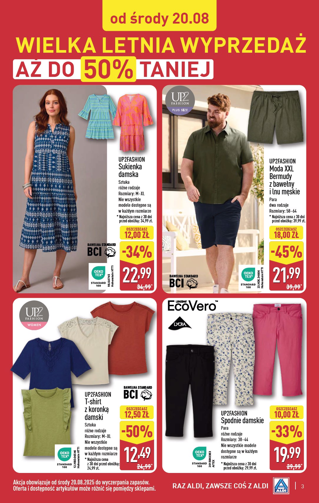 aldi - Gazetka ALDI - Wyprzedaz - ważna od 20.08. do 23.08. - page: 3