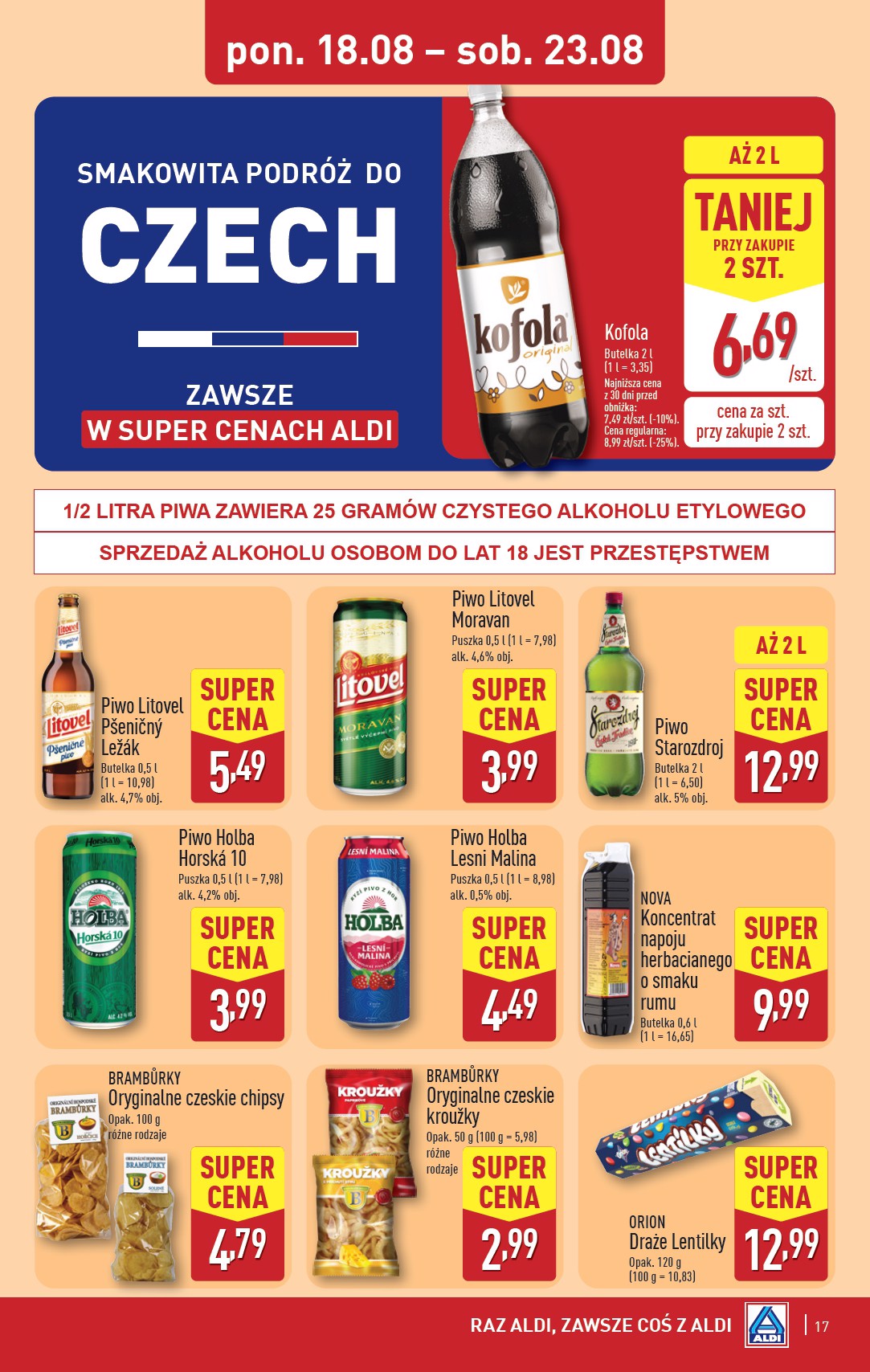 aldi - Gazetka ALDI - ważna od 18.08. do 23.08. - page: 17
