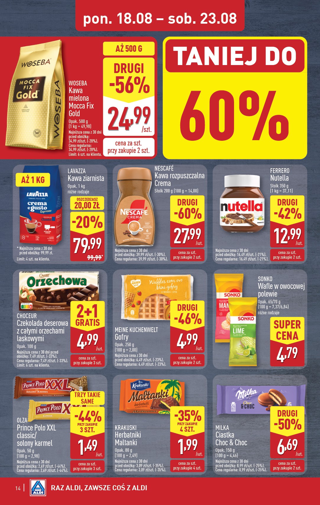 aldi - Gazetka ALDI - ważna od 18.08. do 23.08. - page: 14